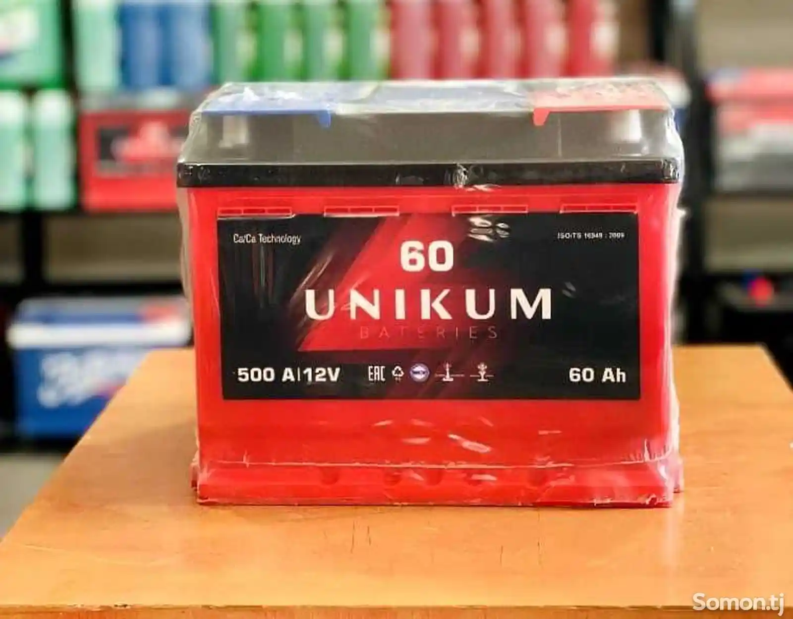 Аккумулятор Unikum 60Ah 500A EN-1