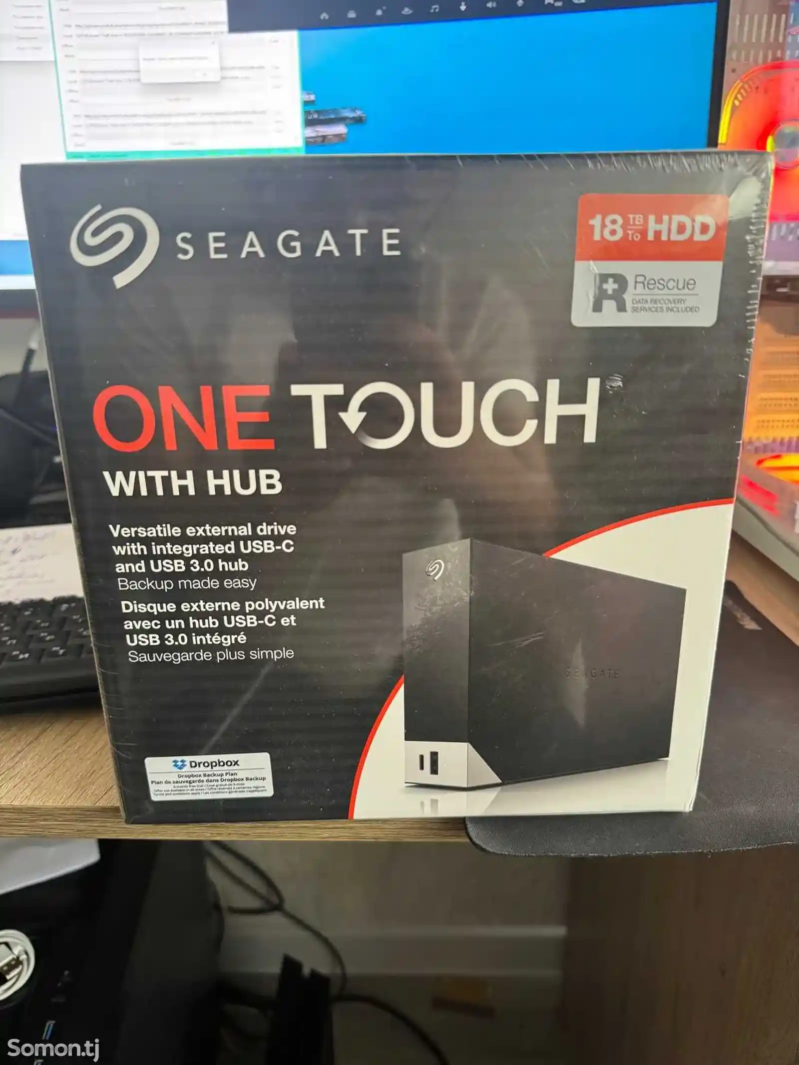 Жёсткий диск Seagate One Touch Desktop Hub 18ТБ