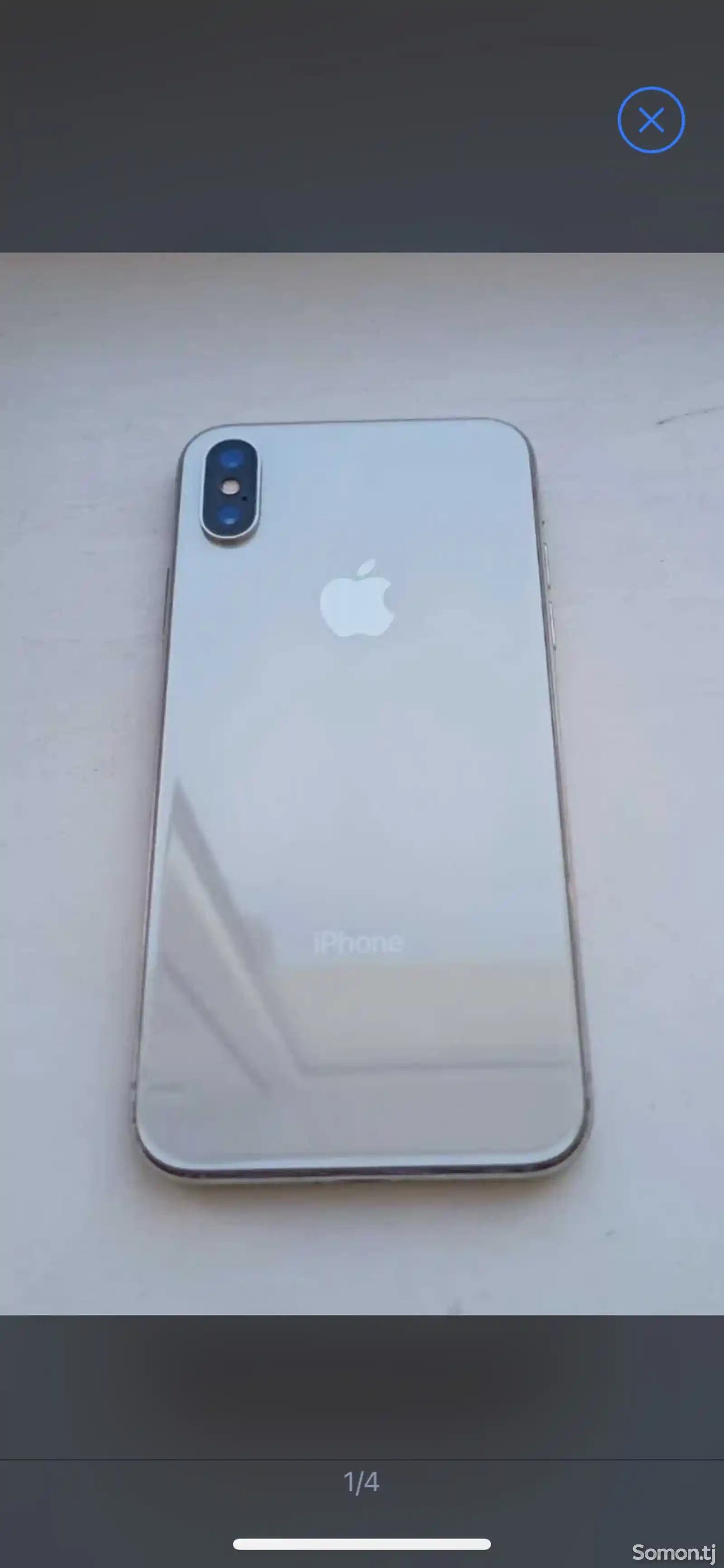 Apple iPhone X, 256 gb, Silver