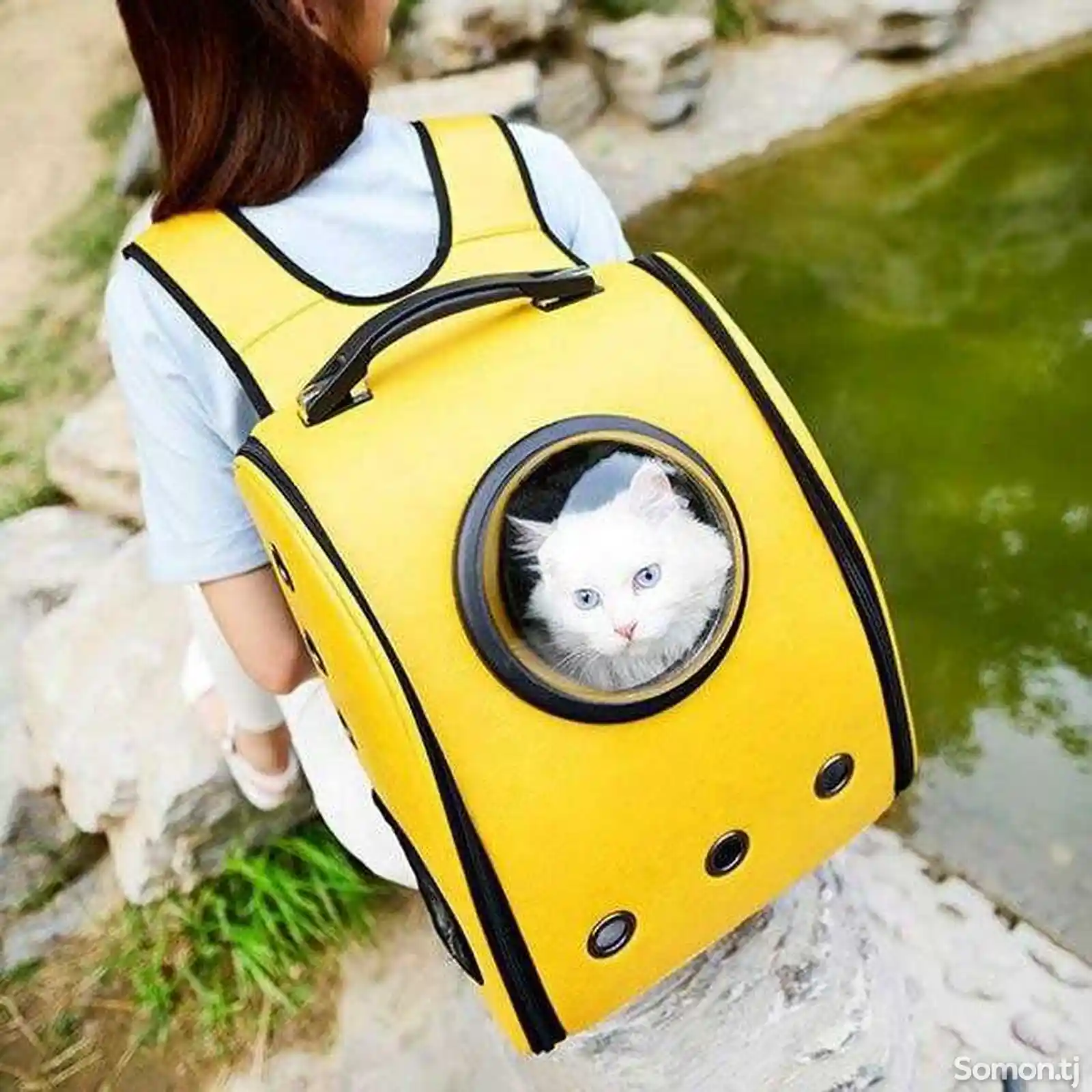 Рюкзак-переноска для кошек Little Beast Mini Monstar Capsule Backpack-3