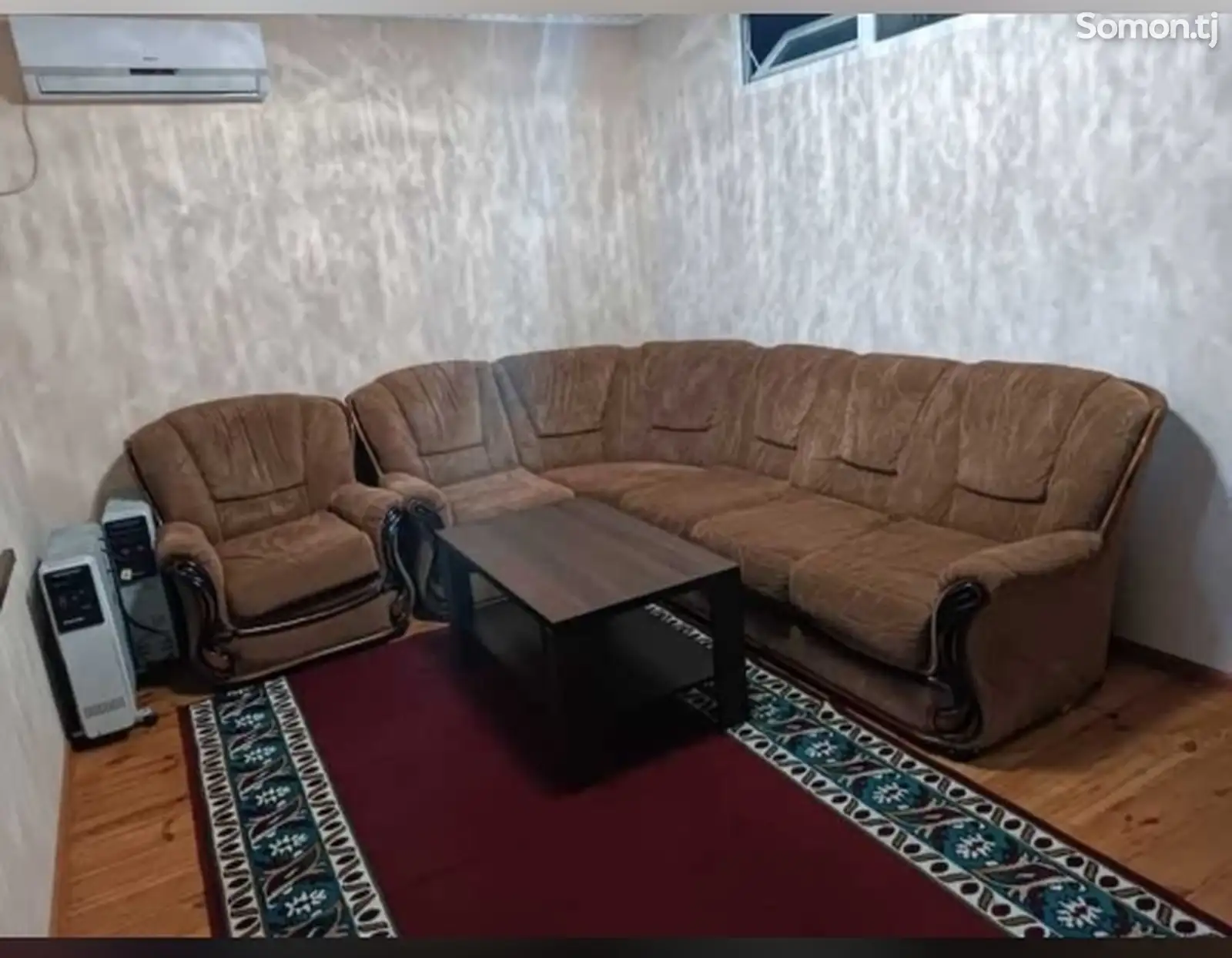 2-комн. квартира, 2 этаж, 40м², Сомони-1