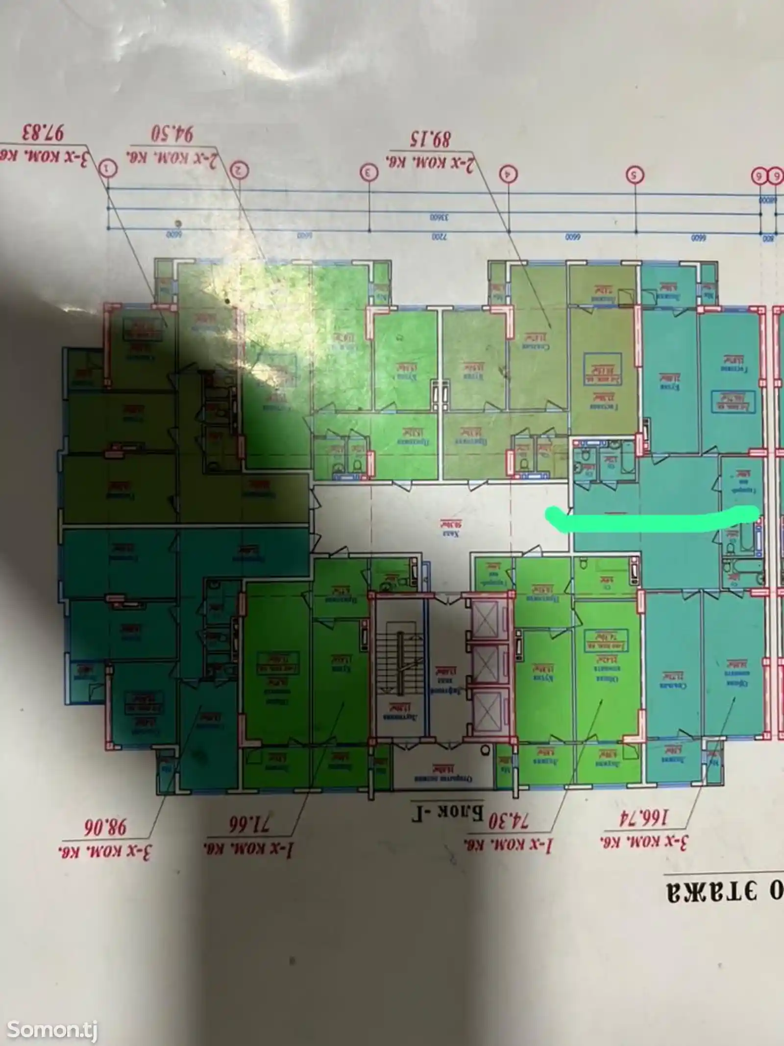 2-комн. квартира, 10 этаж, 83 м², Фирдаси, Казино-Саидшо, супермаркет-4