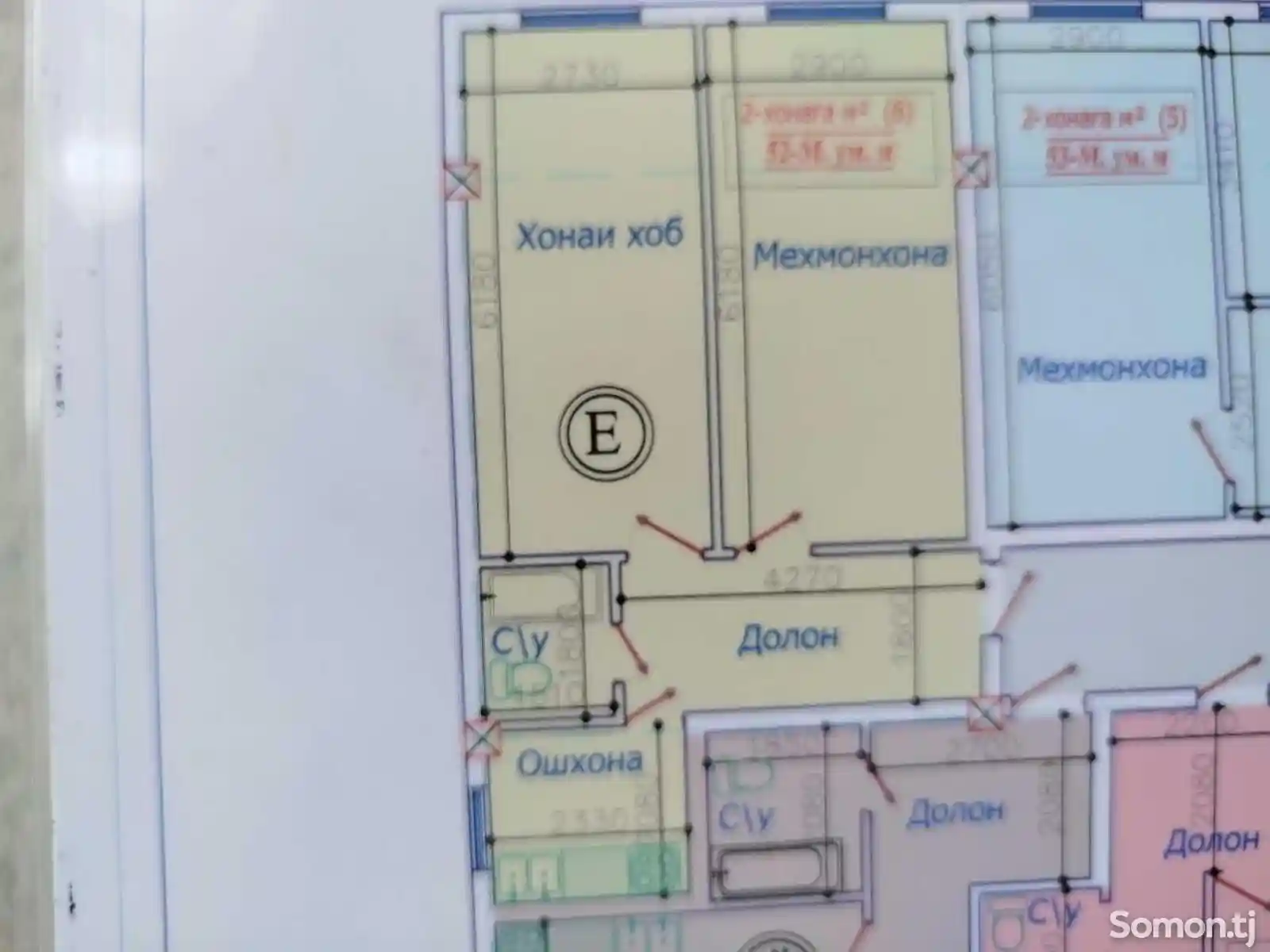 2-комн. квартира, 2 этаж, 52 м², Поворот Ленинграда