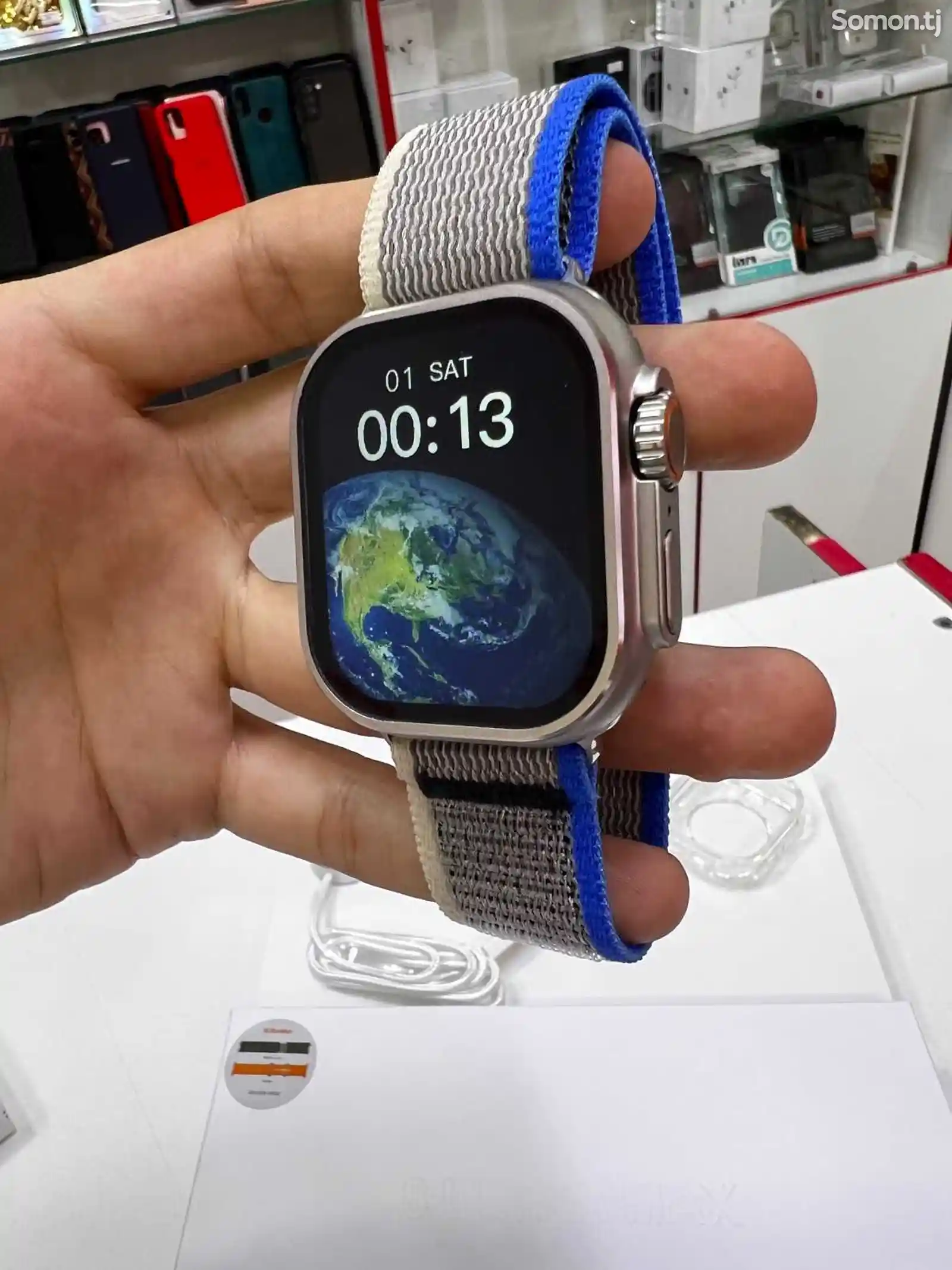Смарт часы 8 Ultra Max Aplle watch ultra copy-3