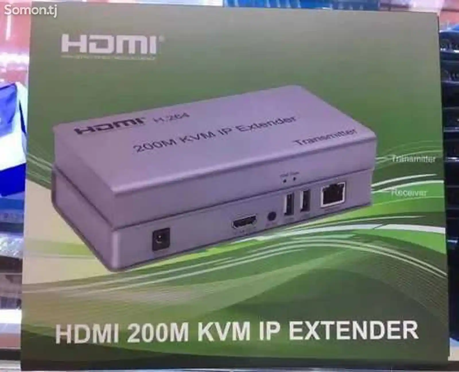 Удлинитель HDMI KVM extender 200М-3