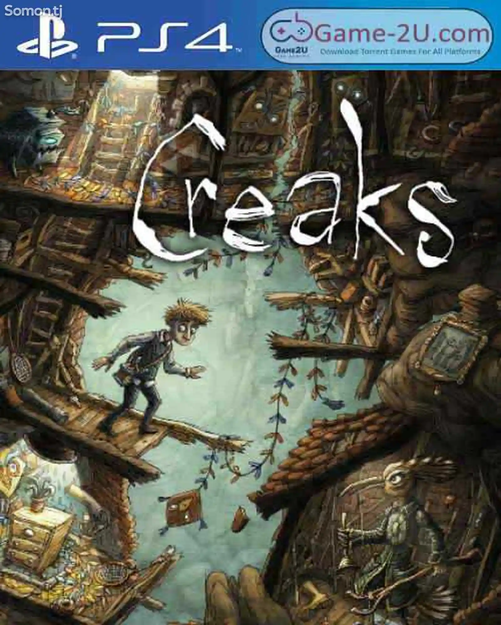 Игра CREAKS для PS-4 / 5.05 / 6.72 / 7.02 / 7.55 / 9.00 /-1