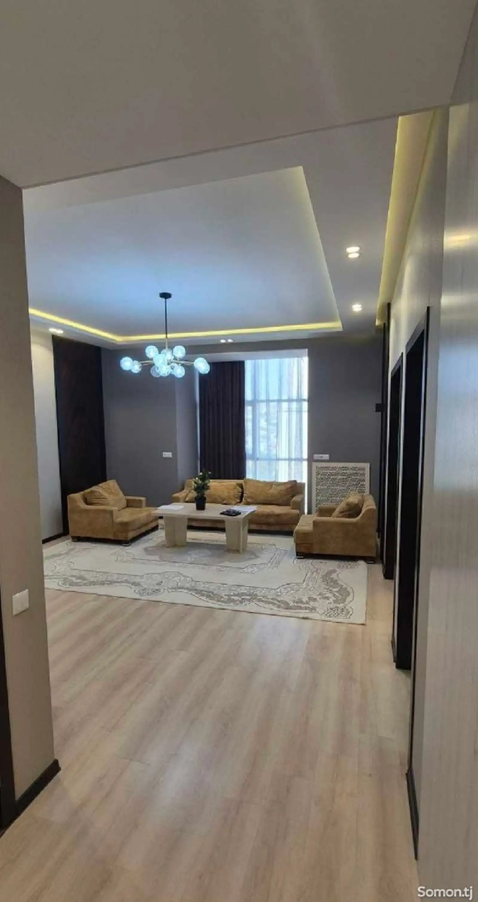 3-комн. квартира, 13 этаж, 140м², Шохмансур-1