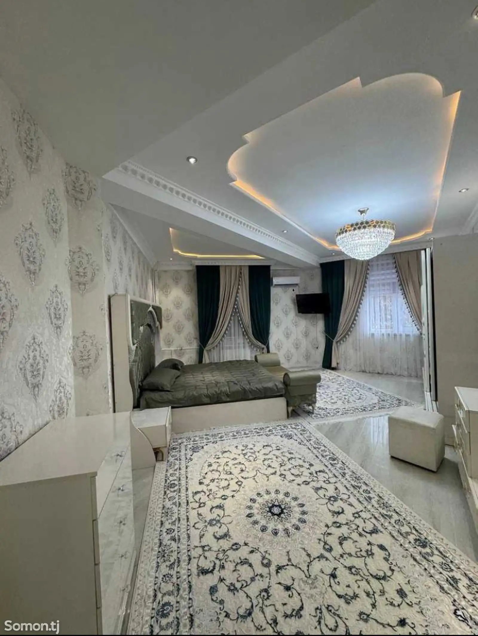 2-комн. квартира, 4 этаж, 95м², дом печать -1