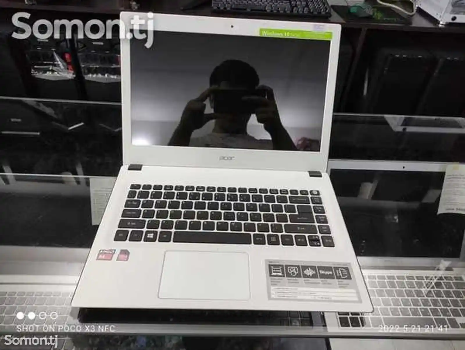 Ноутбук Acer White Aspire E5-422G AMD A4-7210 4GB/128GB-7