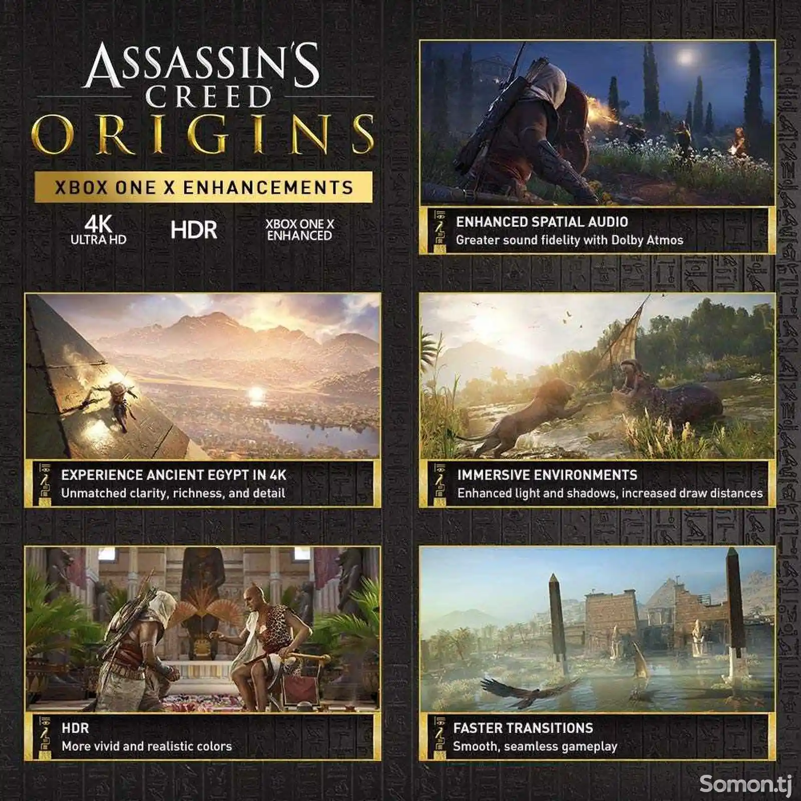 Игра Assassins Creed Истоки для Xbox One-3
