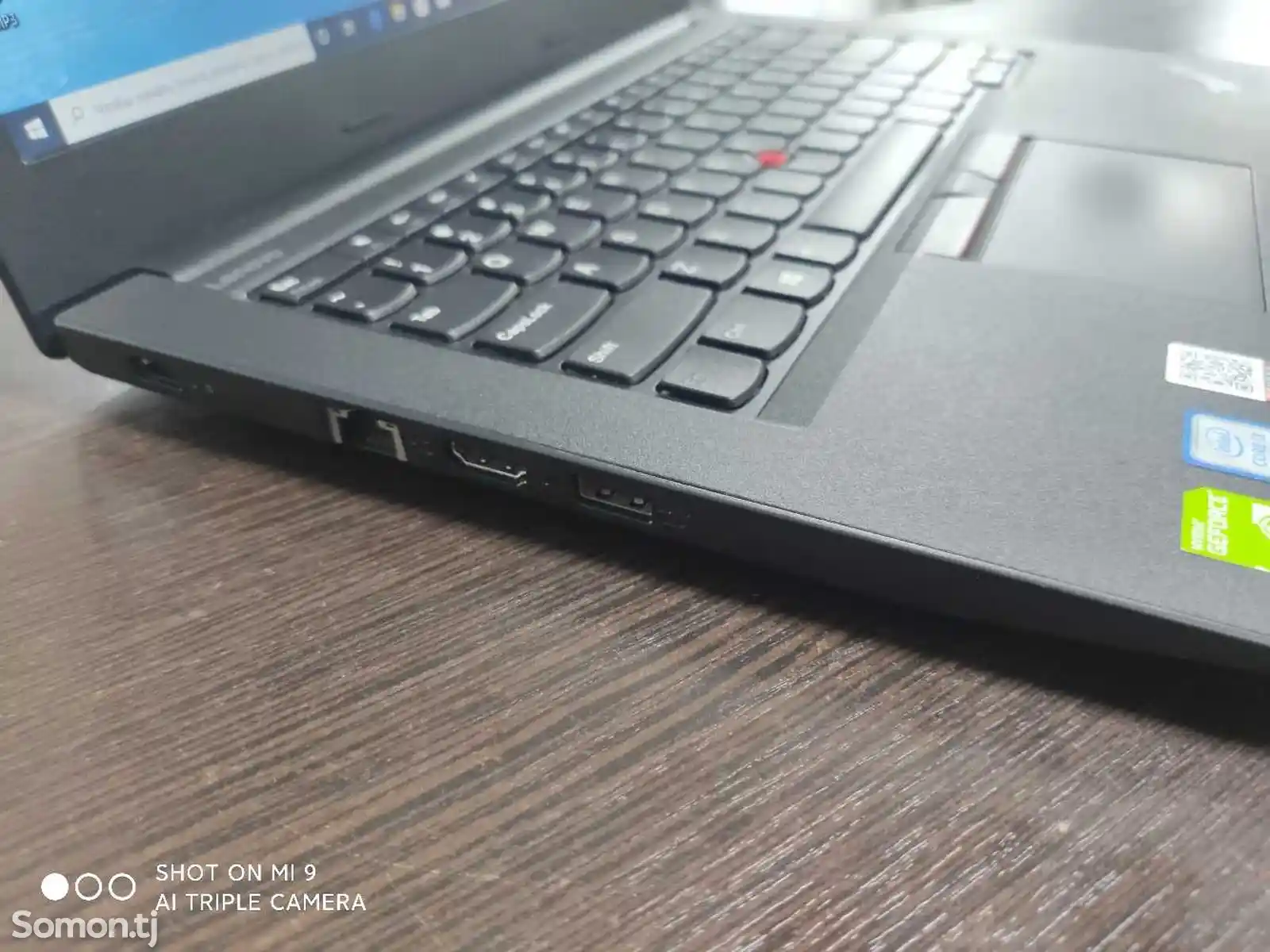 Ноутбук Lenovo ThinkPad core i3-6Gen GeForce 2GB-4