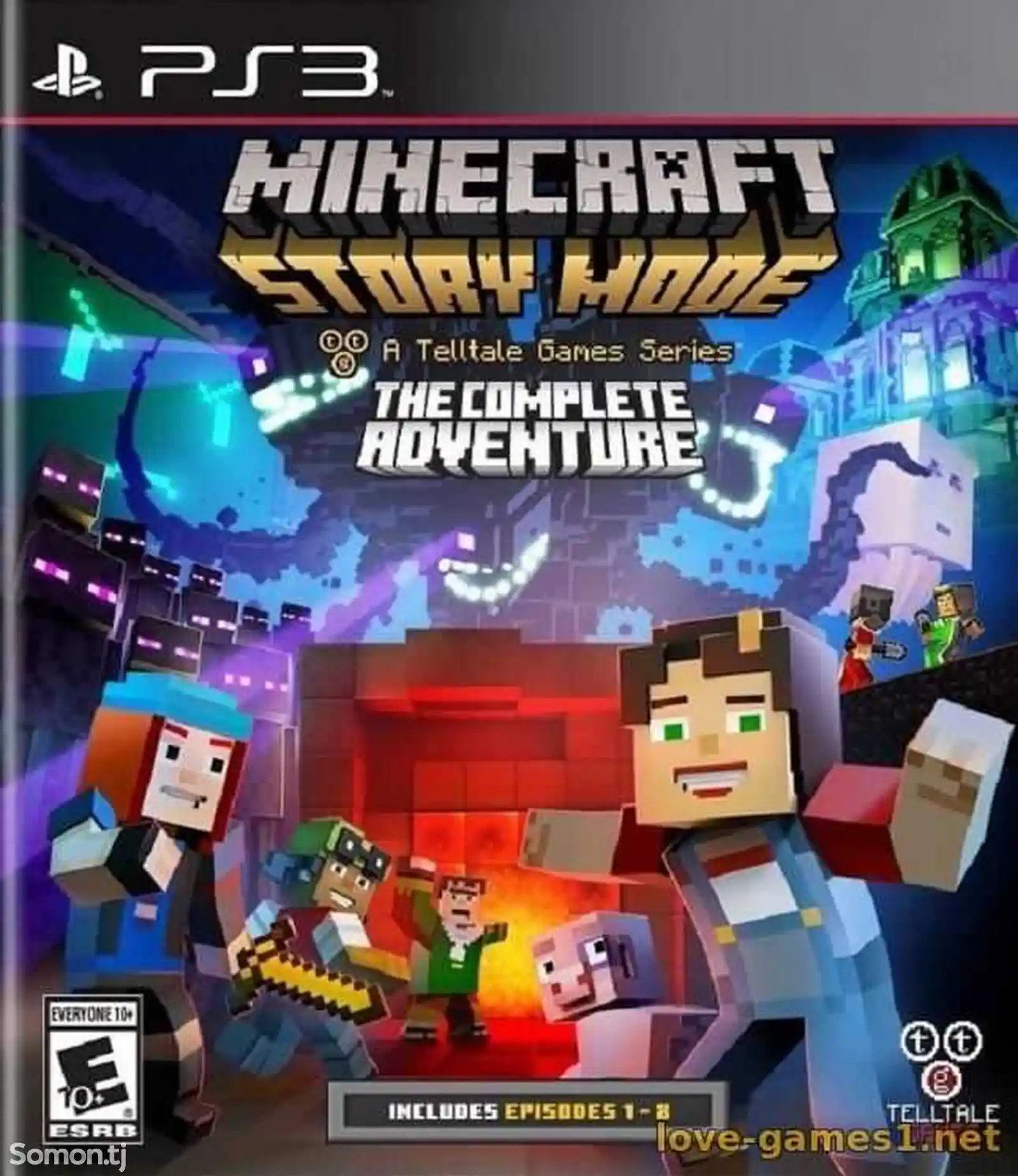 Игра Minecraft Story Mode - The Complete Adventure для PS3-1