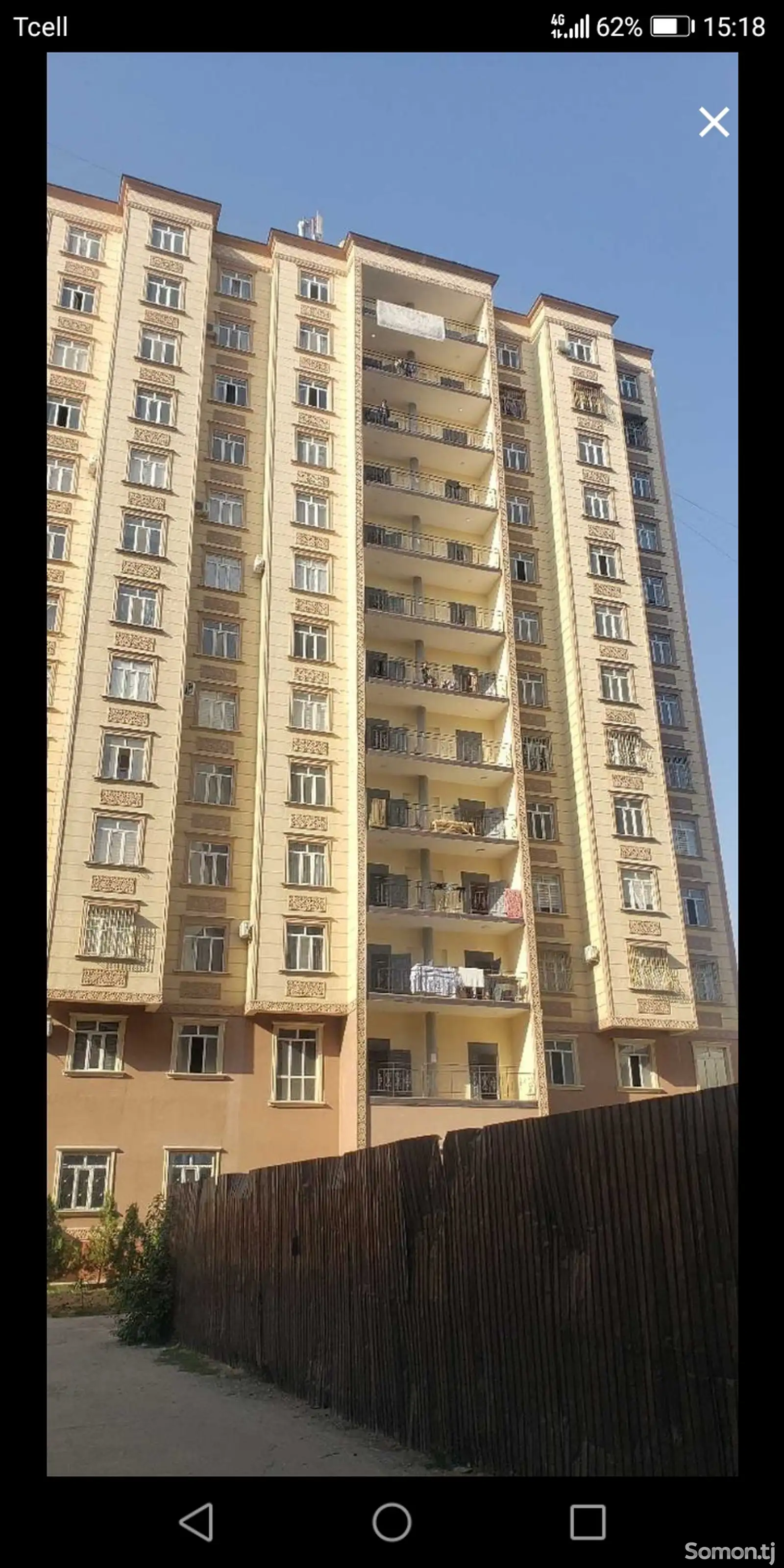 1-комн. квартира, 9 этаж, 43 м², Турсунзода-1