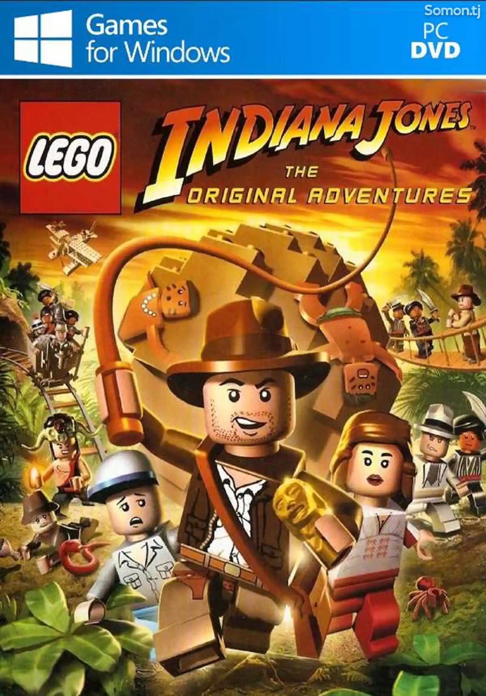 Игра LEGO Indiana Jones - The Original Adventures для компьютера-пк-pc-1