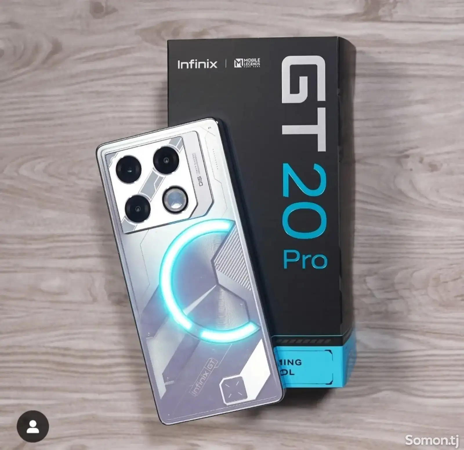 Infinix Gt 20Pro 24/256Gb blue-3