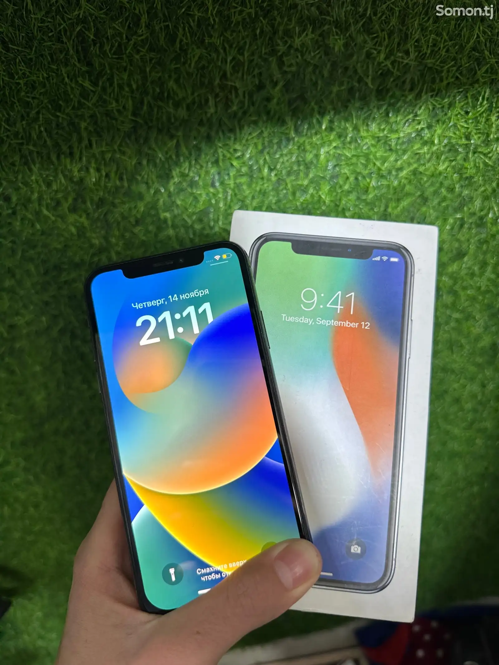 Apple iPhone X, 64 gb, Silver-1