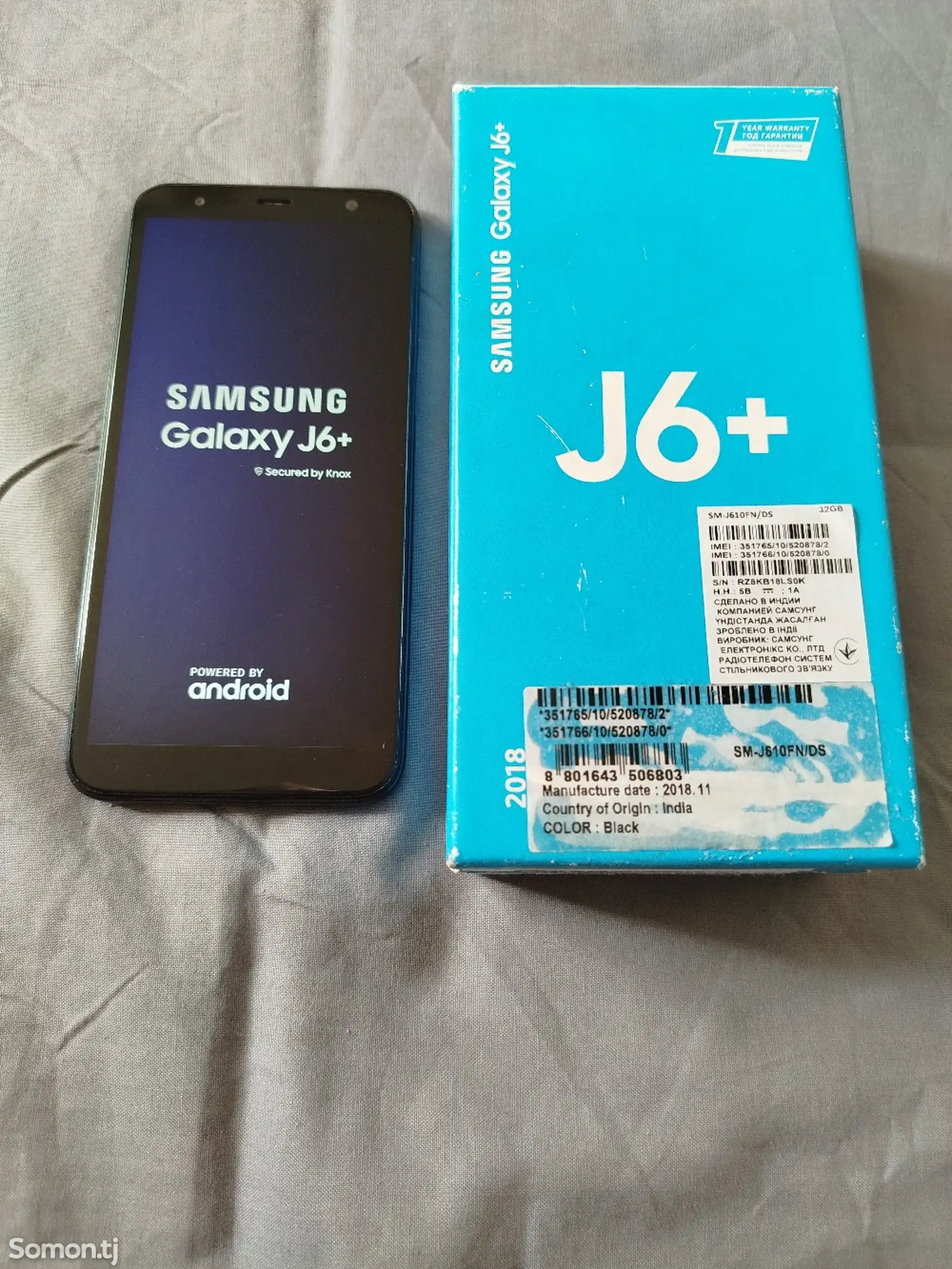 Samsung galaxy j6 plus 32gb-1