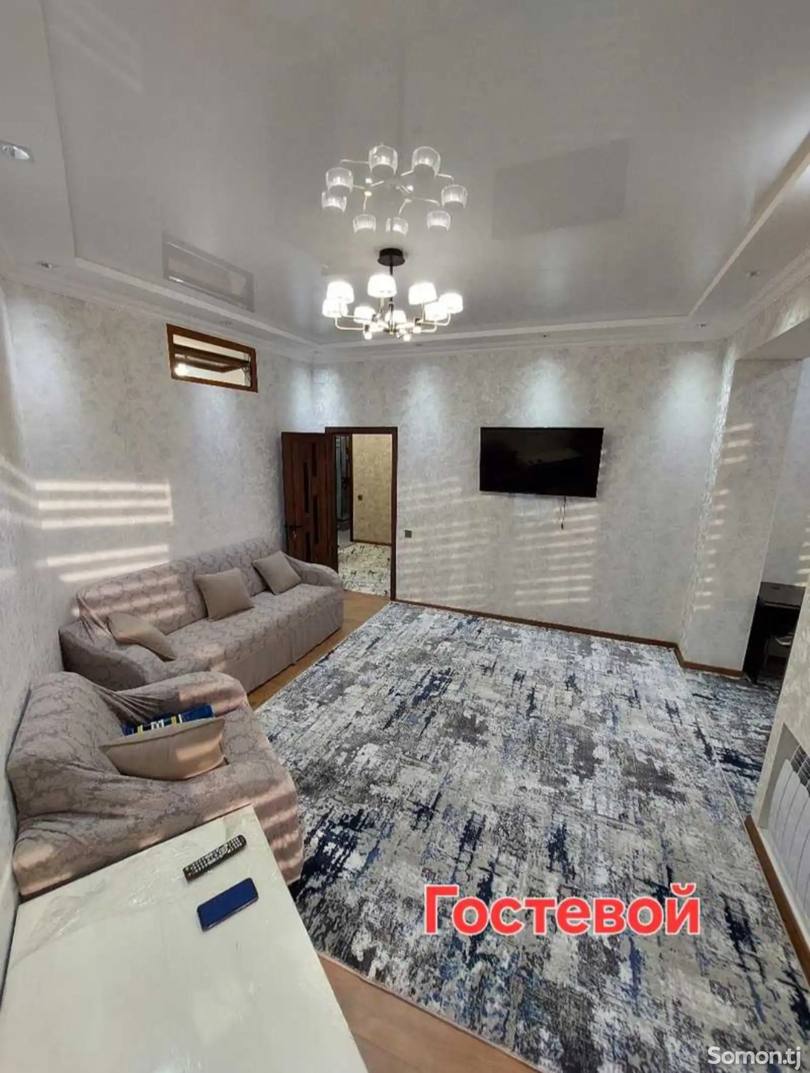 2-комн. квартира, 10 этаж, 60м², Дом Ëкут 2000 на против Алфемо-1