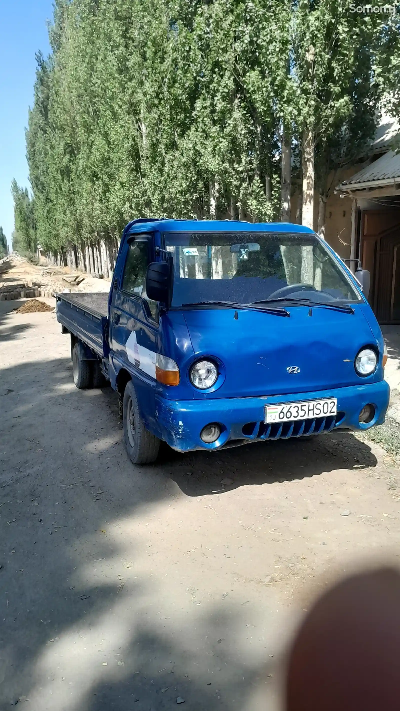 Бортовой автомобиль Hyundai Porter, 1999-1