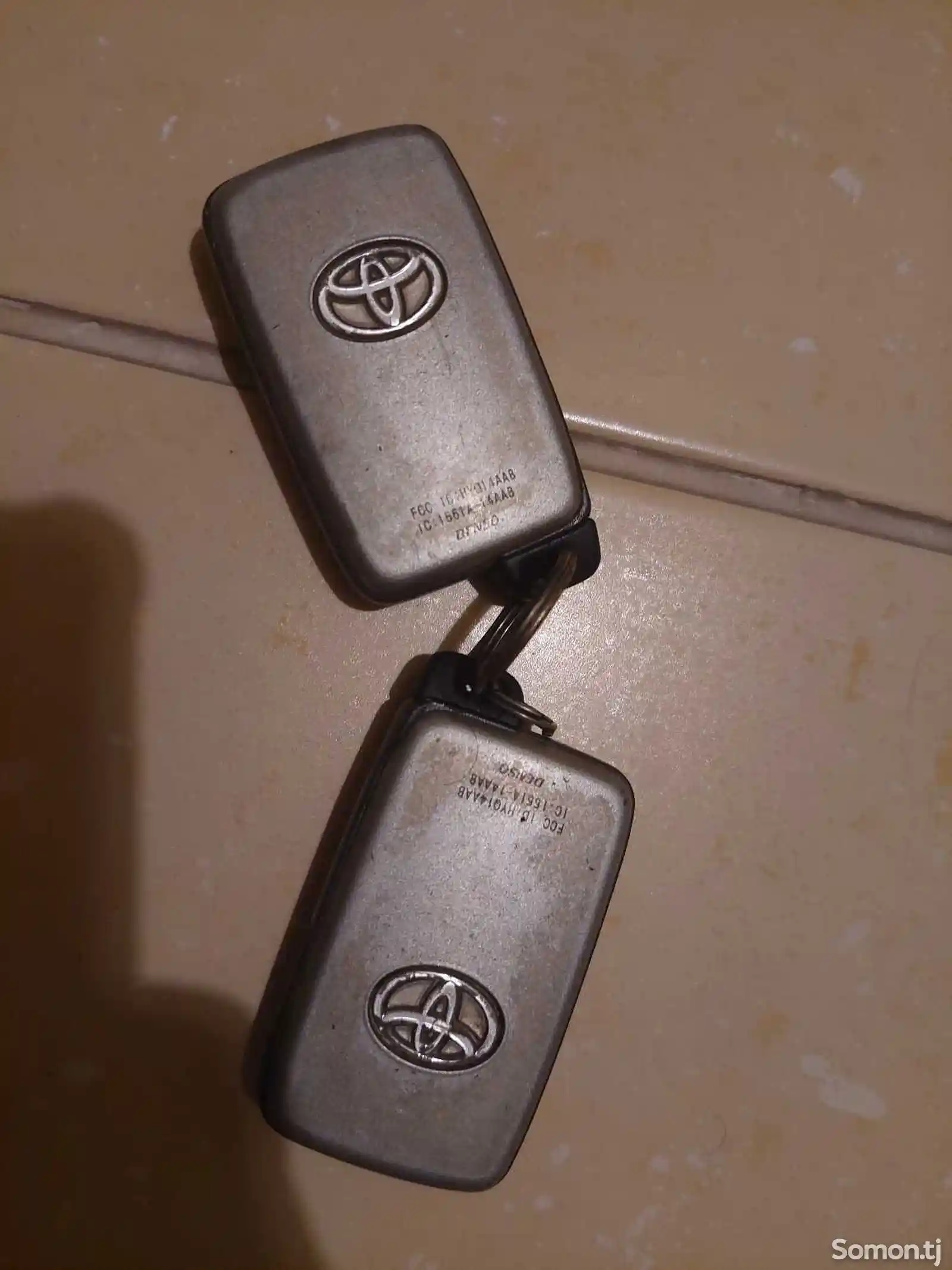 Ключи от Toyota-2