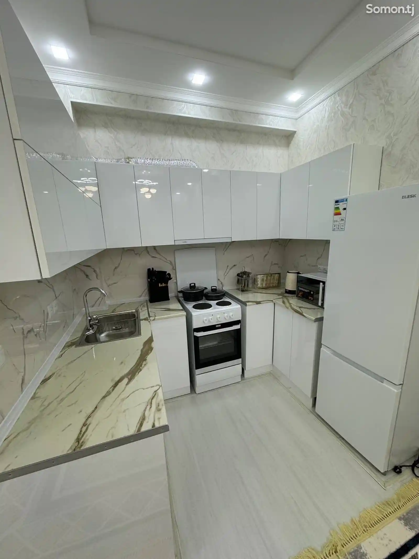 2-комн. квартира, 11 этаж, 65м², исмоил Сомони-6