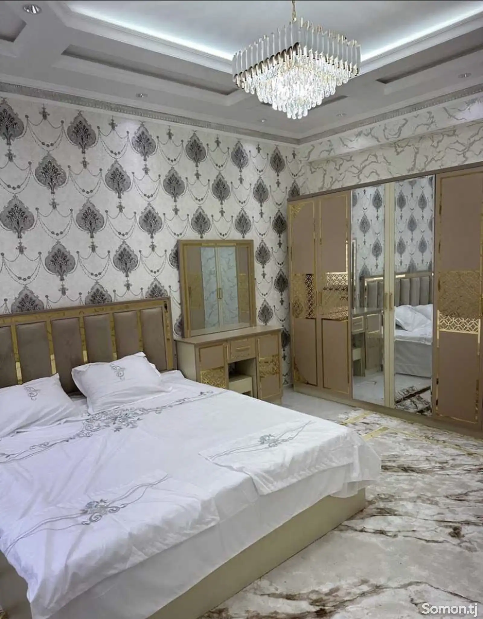 2-комн. квартира, 4 этаж, 98м², И. Сомони-1