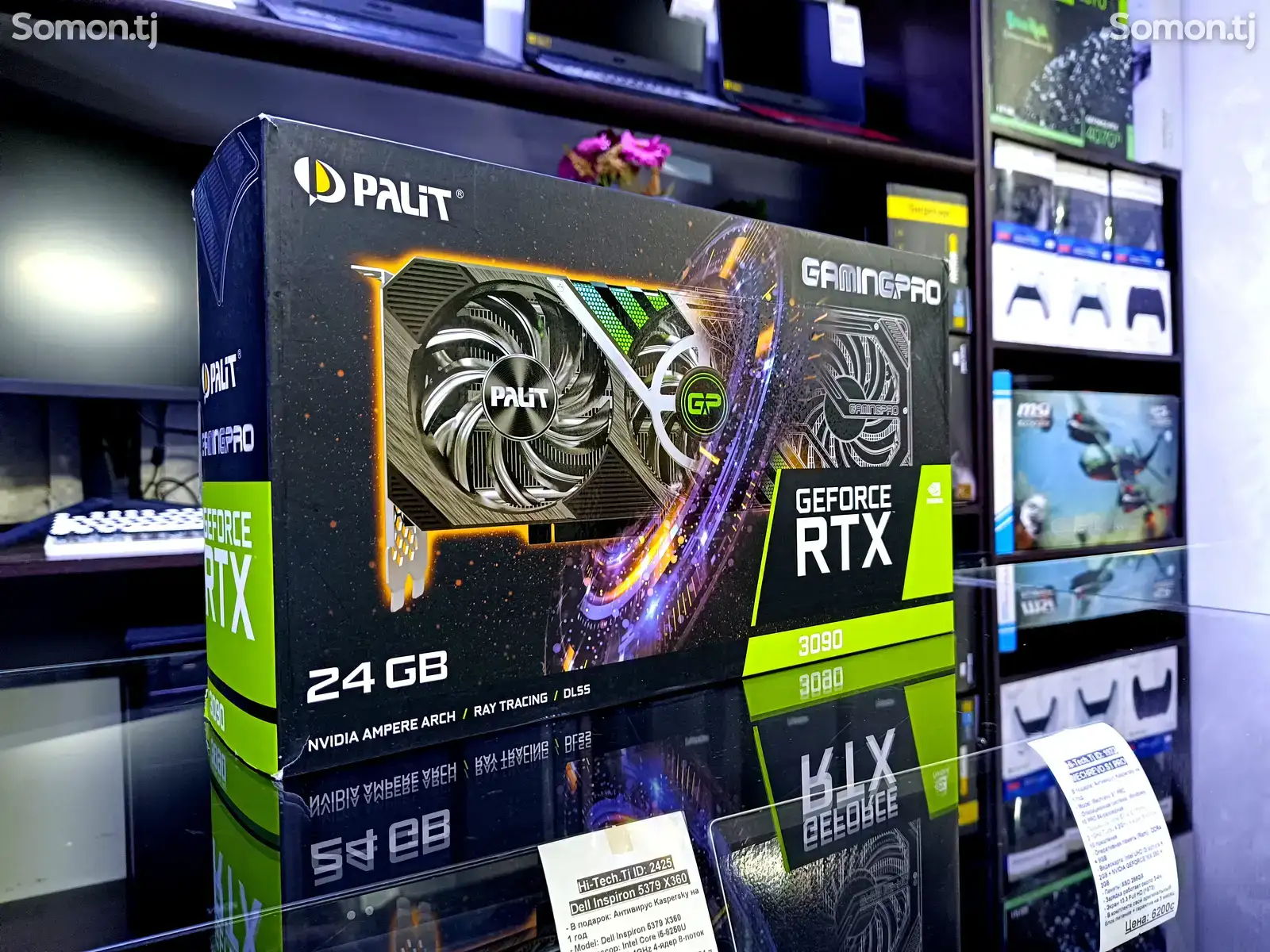 Видеокарта Palit GamingPro GeForce RTX 3090 24GB-1