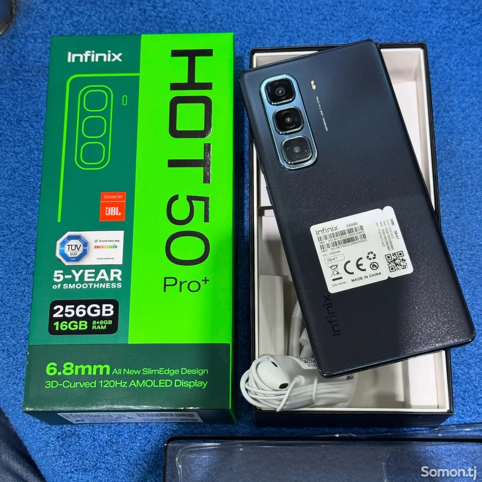 Infinix Hot 50 pro plus 16/256gb purple-1