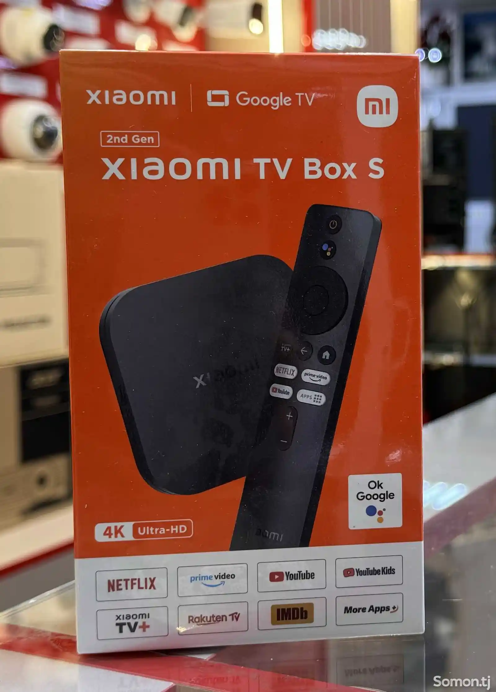 Медиаплеер Xiaomi TV Box S, 2nd Gen PFJ4167RU-1