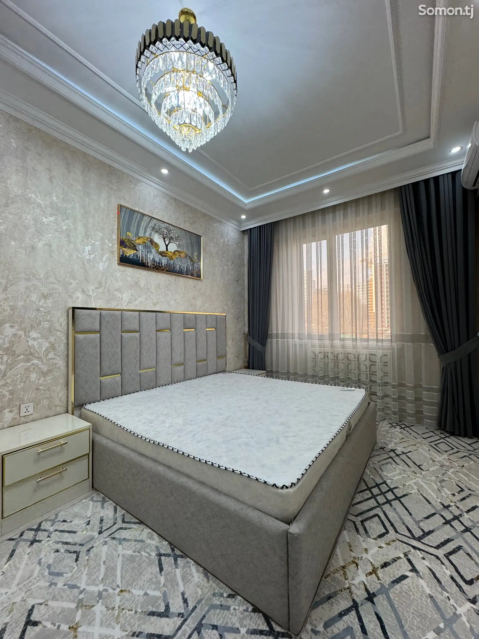 3-комн. квартира, 4 этаж, 105 м², Исмоили Сомони-1