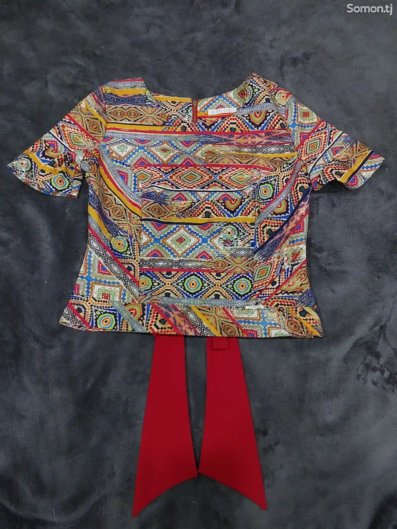 Костюм - блузка и юбка-3