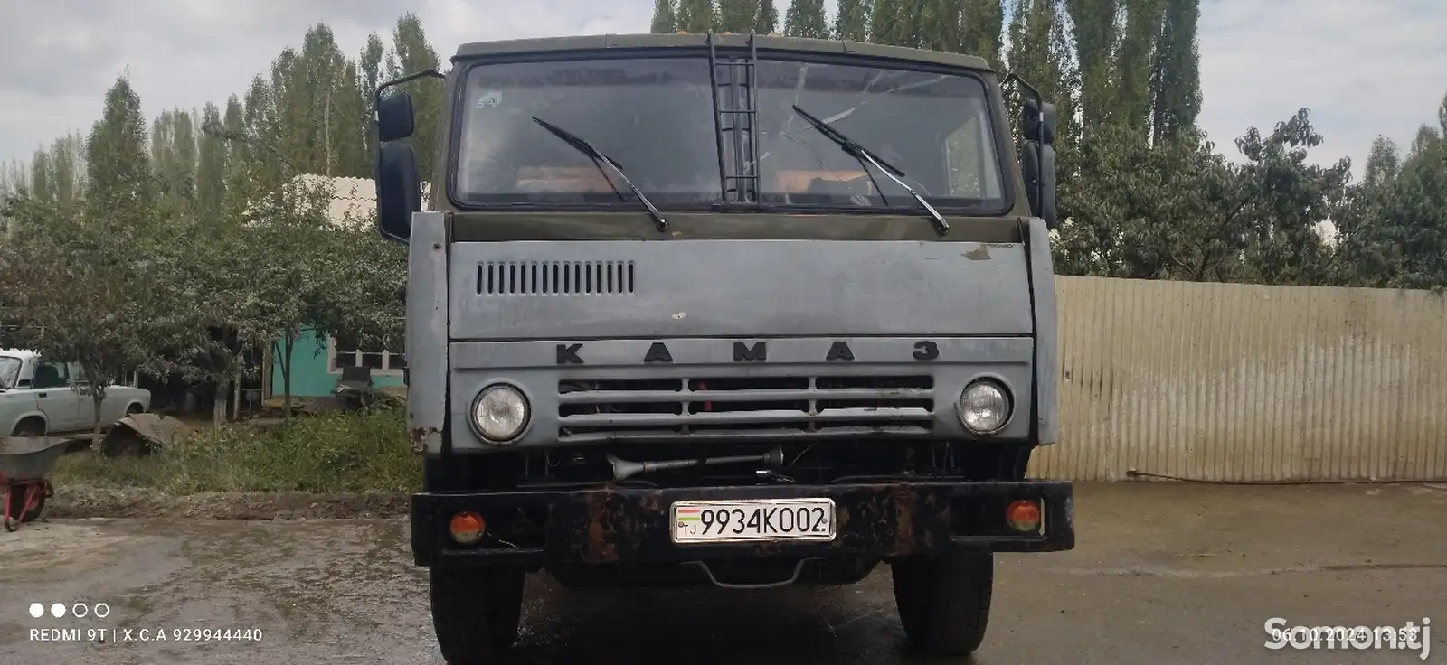 Бортовой грузовик Камаз 55102, 1992-1