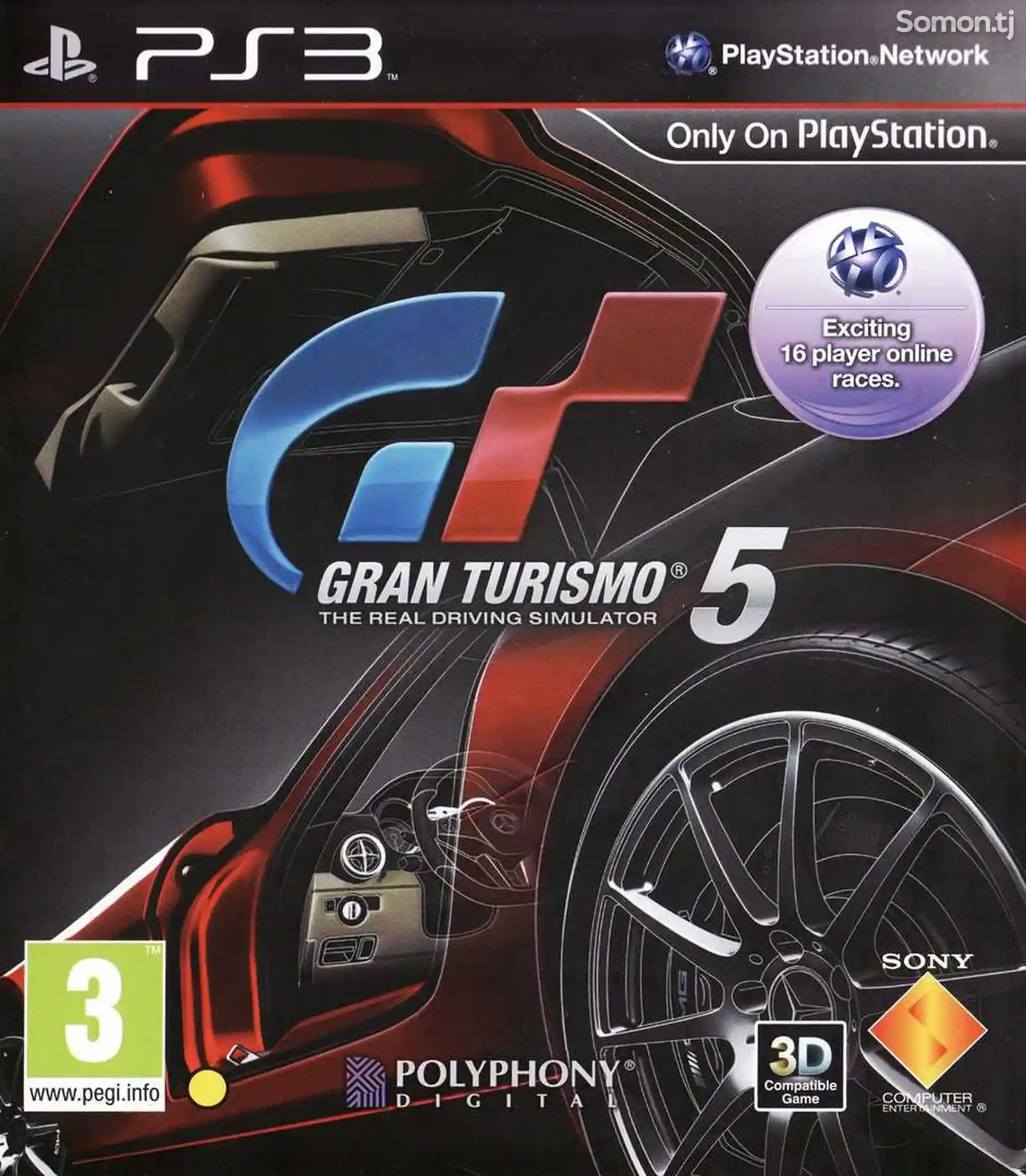 Игра Gran Turismo 5 для play station-3