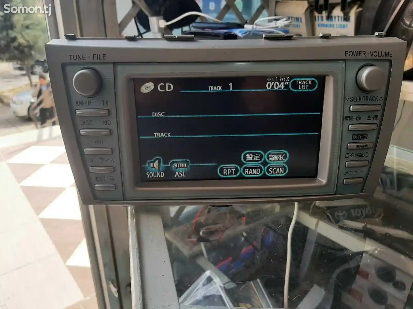 Штатный монитор для Toyota Camry v 40-2