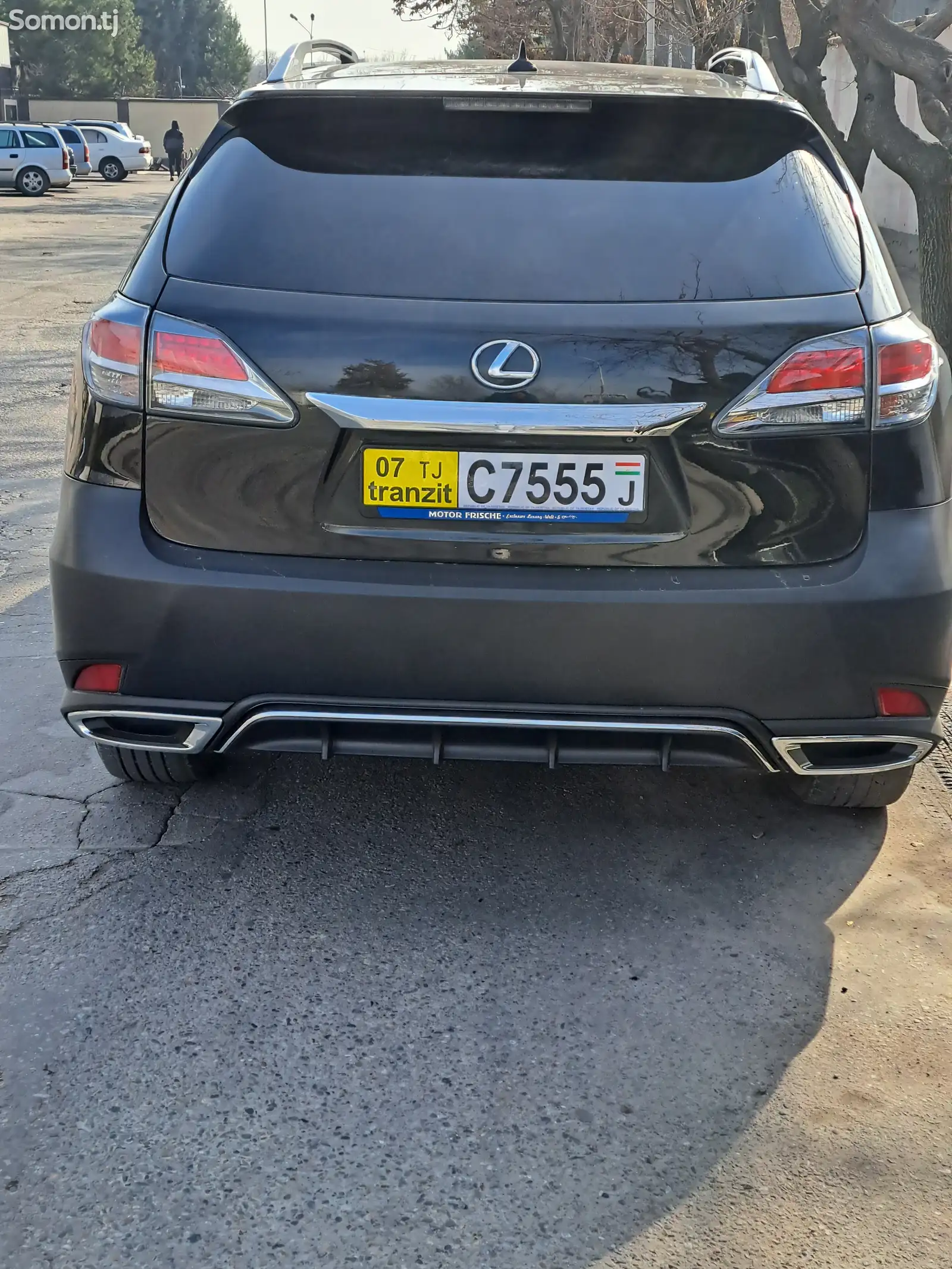 Задний бампер F Sport на Lexus 350 2010- 2015-1