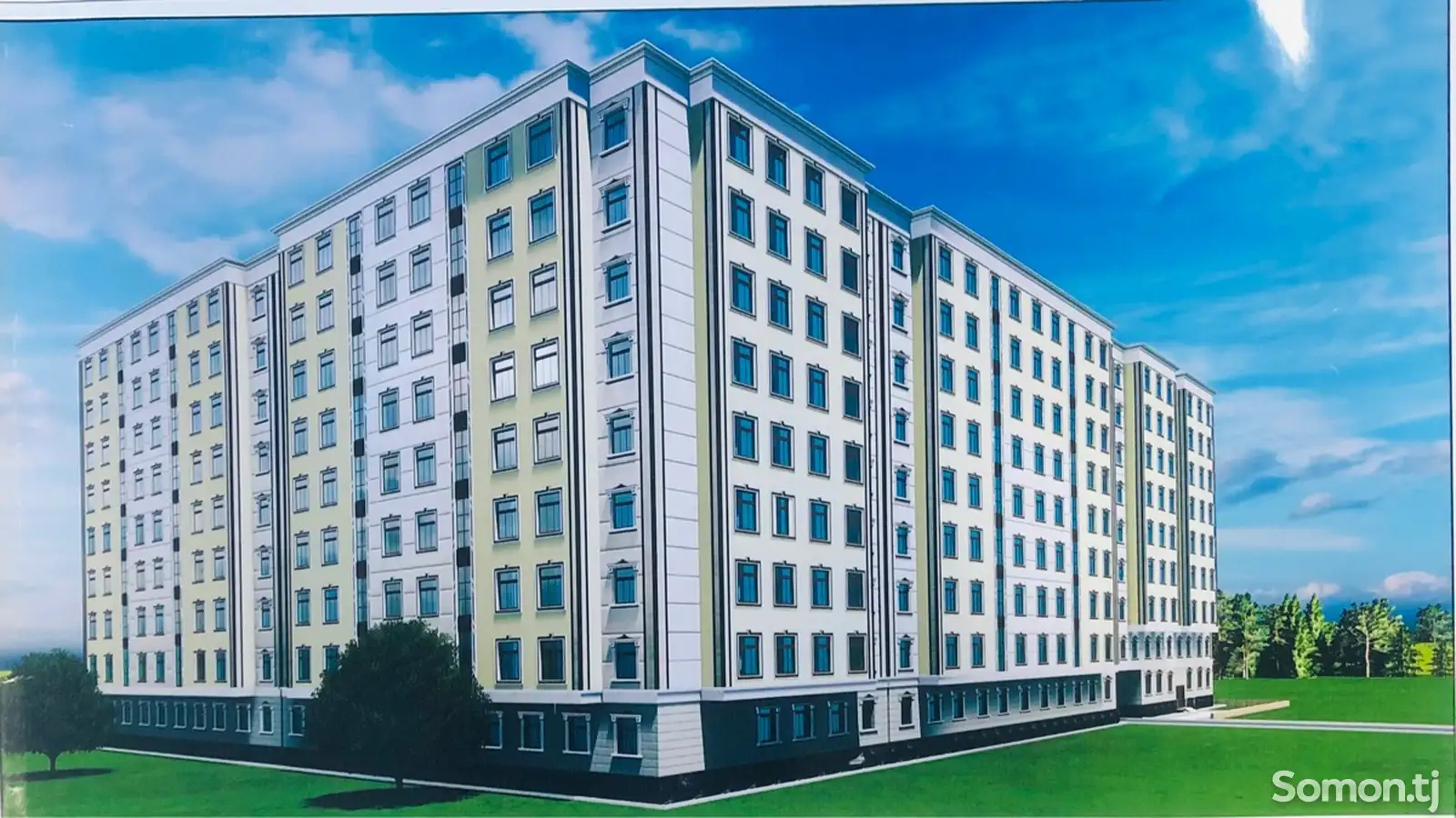 3-комн. квартира, 5 этаж, 98 м², Рудаки-1