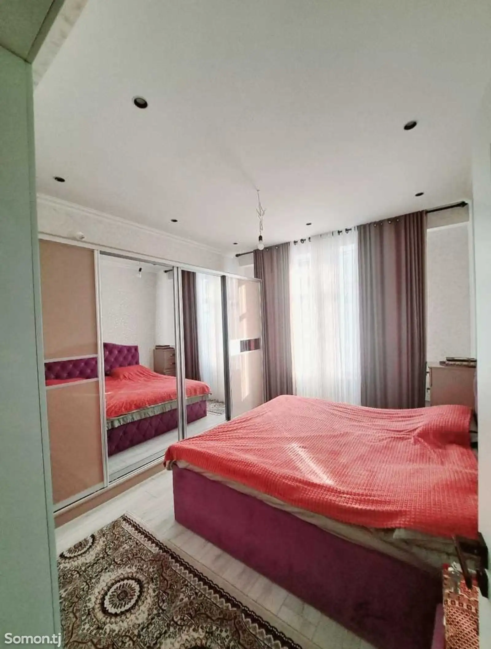 3-комн. квартира, 12 этаж, 90м², И Сомони-1