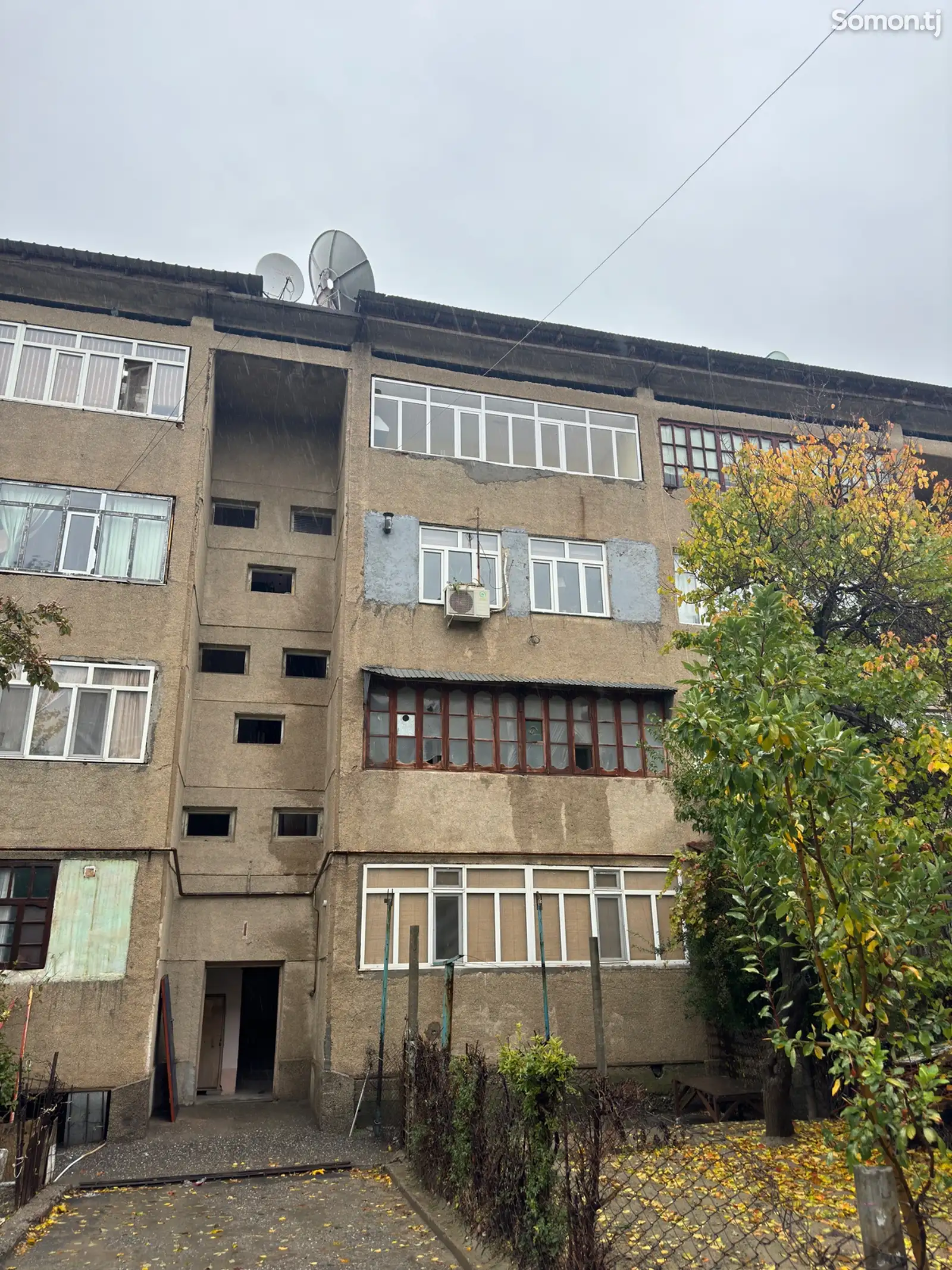 2-комн. квартира, 4 этаж, 45 м², Сомониён 57/8-1