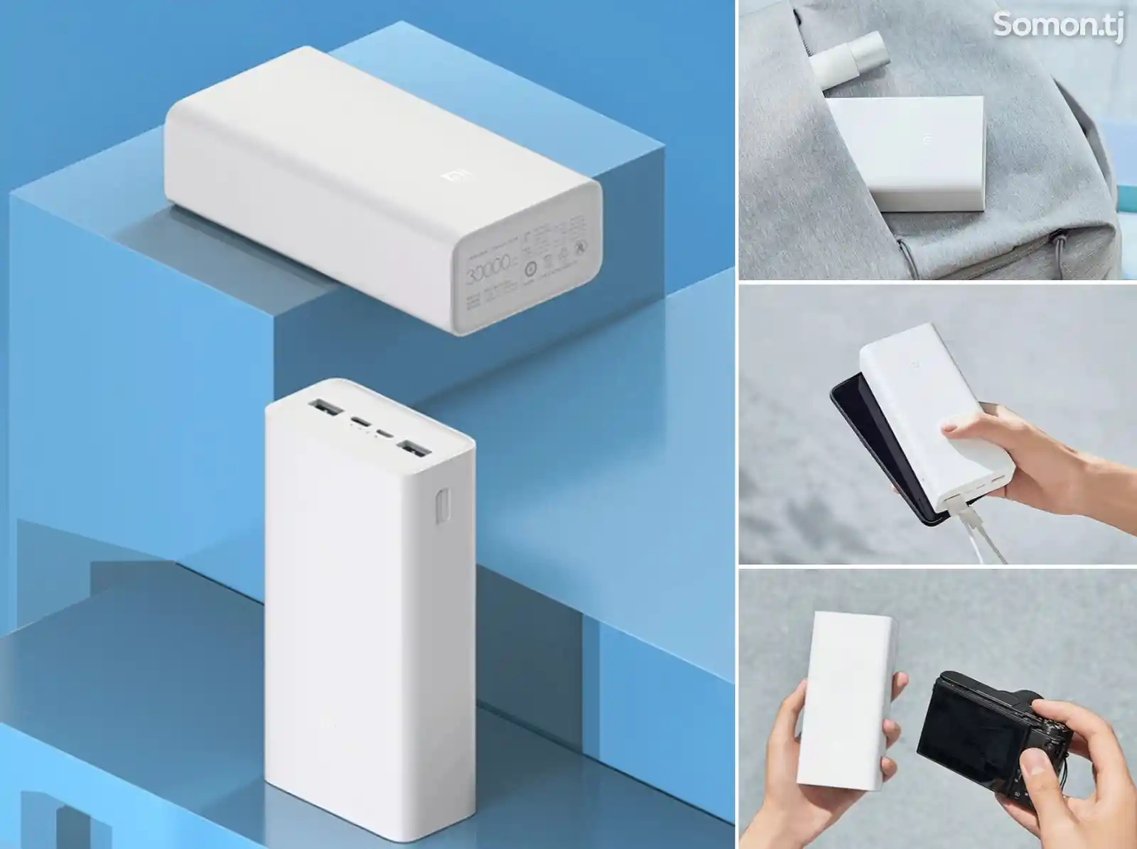 Внешний аккумулятор Xiaomi Mi Power Bank 3 30000 mAh-3