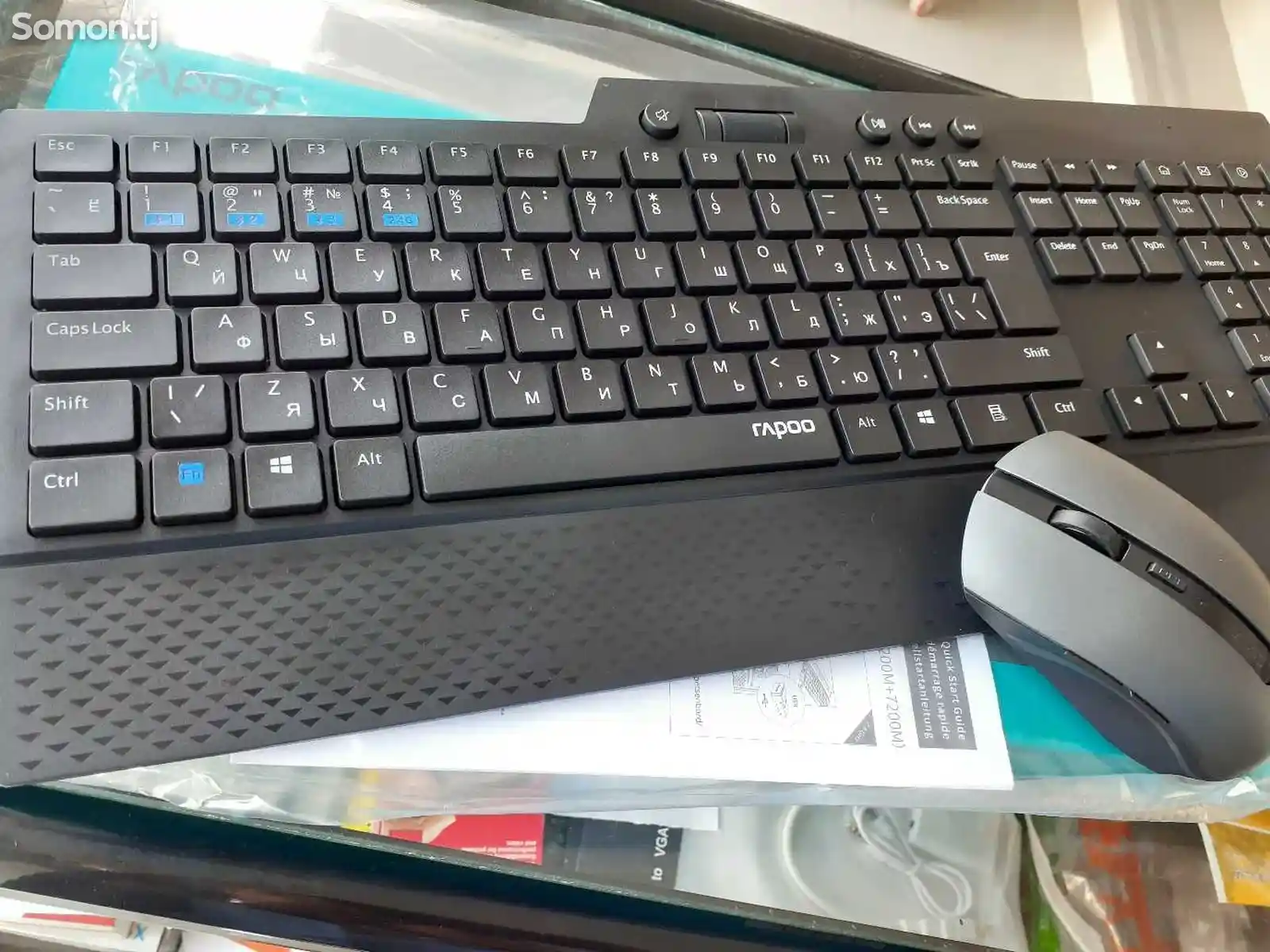 Беспроводная клавиатура с мышкой от Rapoo 8200T-1