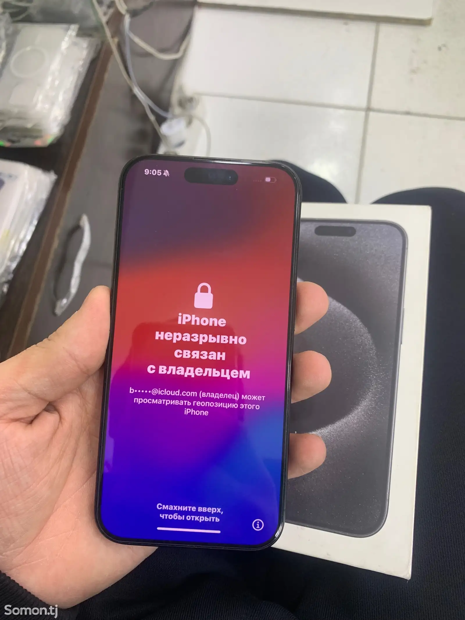 Apple iPhone 15 Pro, 256 gb, Black Titanium на запчасти-1