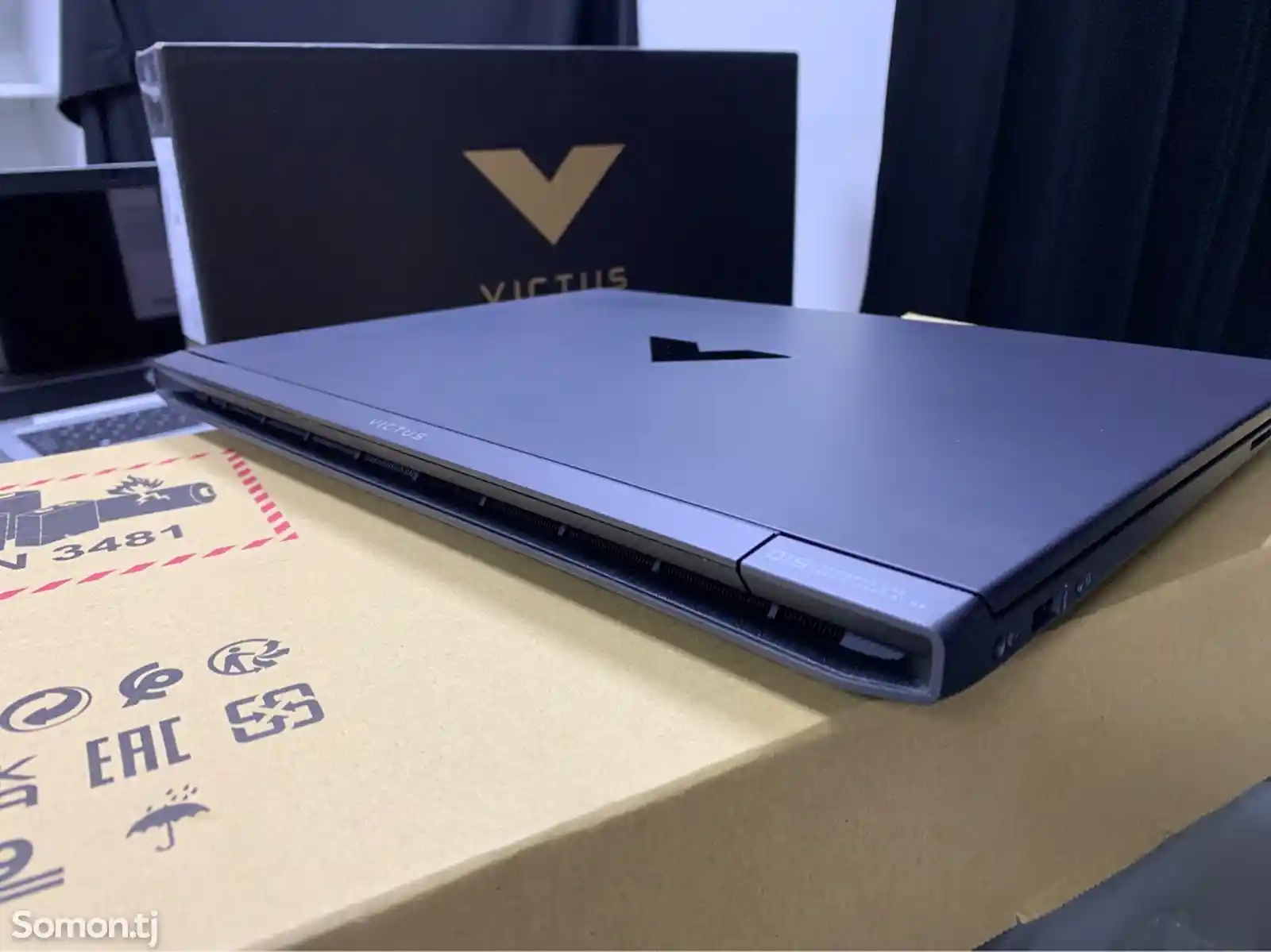 Игровой ноутбук HP Victus corei5-12th8 ядерных цп RTX2050 4GB RAM 16 SSD 1TB-7