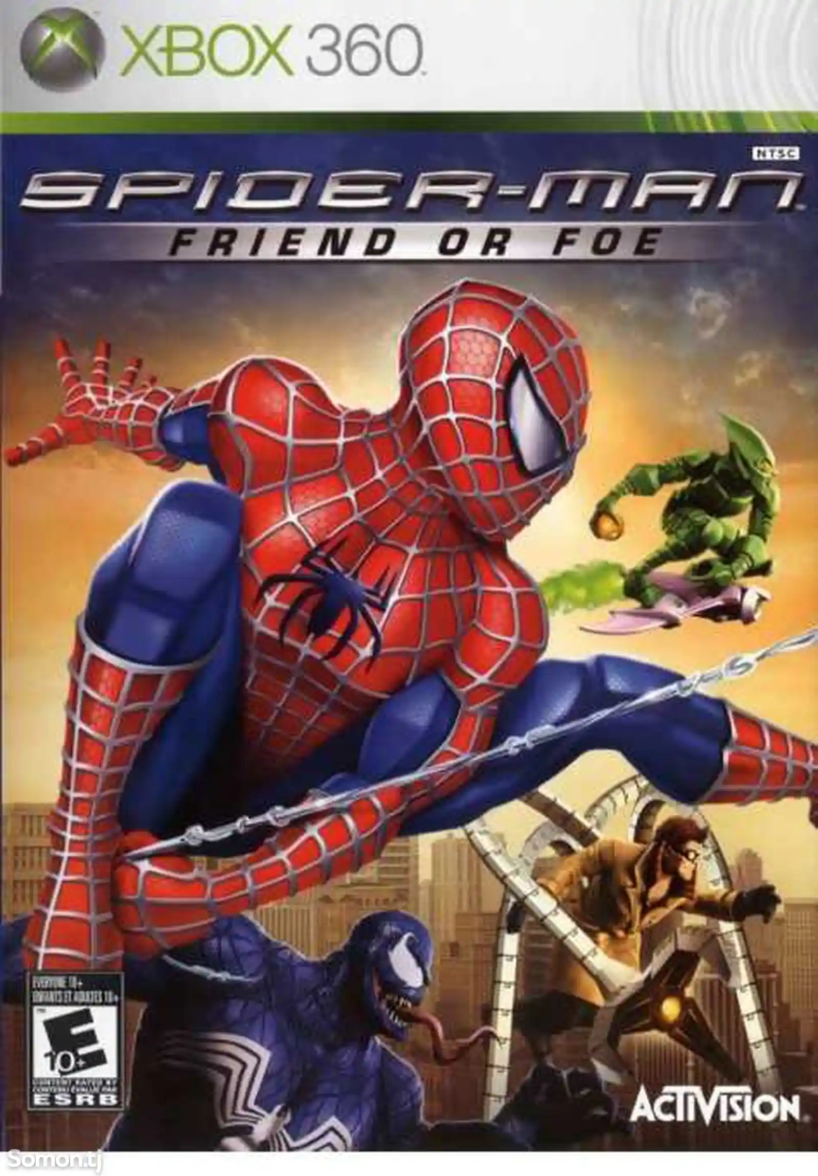 Игра Spider man friend or foe для прошитых Xbox 360