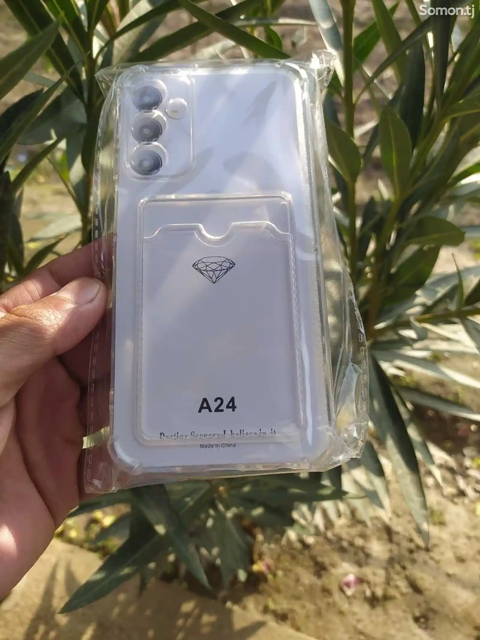 Прозрачный чехол Samsung Galaxy А24-1
