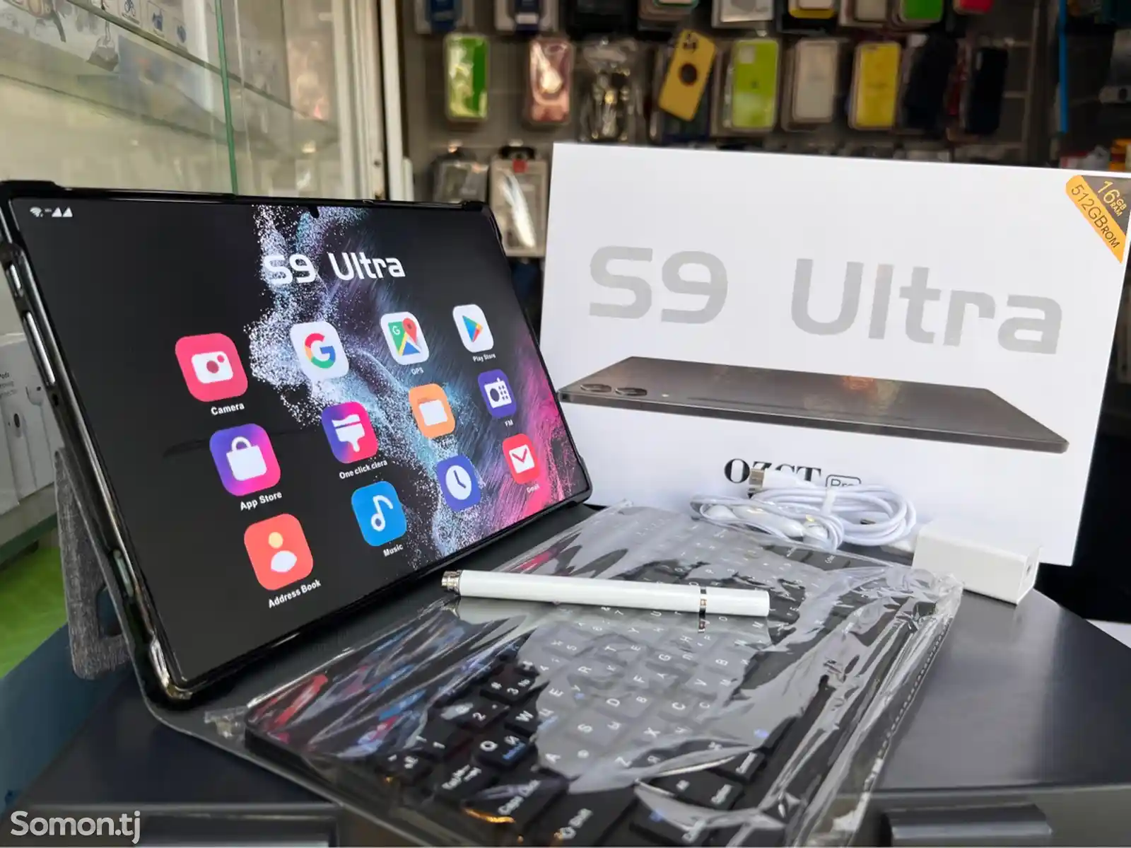 Планшет S9 Ultra с клавиатурой - 16GB/512GB-1