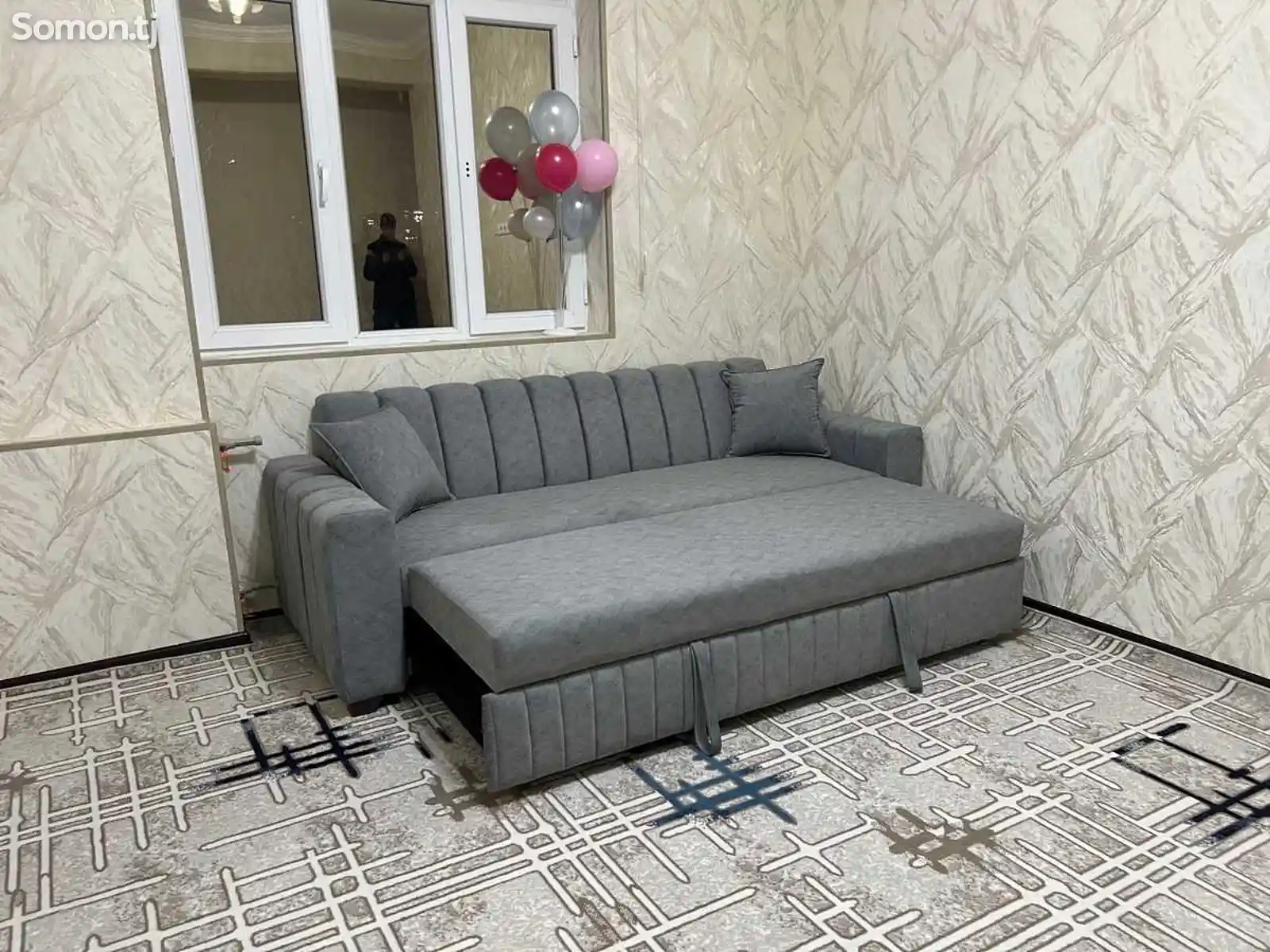 Раскладной диван лофт-3