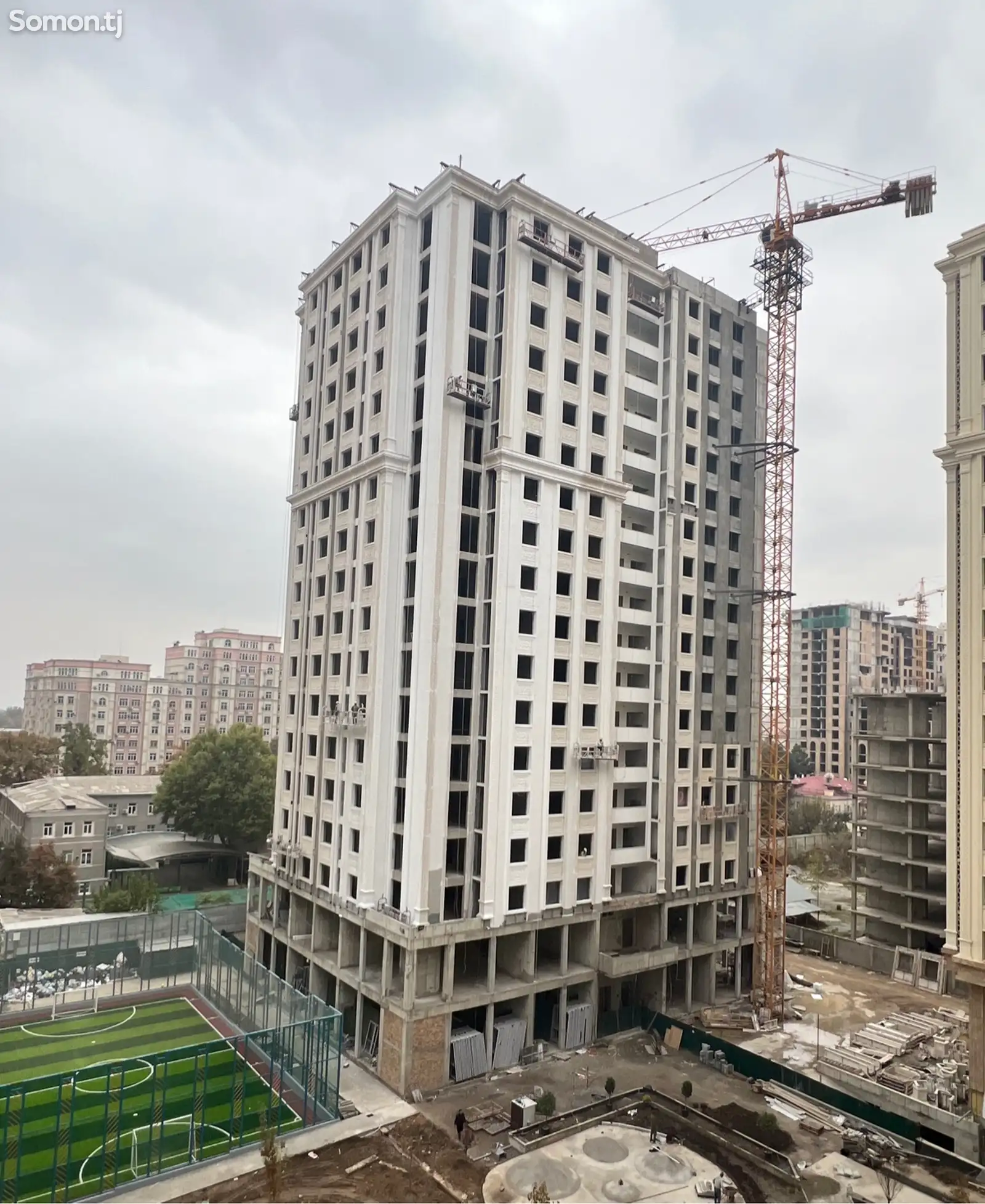 3-комн. квартира, 15 этаж, 137 м², Бустон Сити Чулочка-1