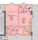 1-комн. квартира, 14 этаж, 46 м², Кольцевая Товус-4