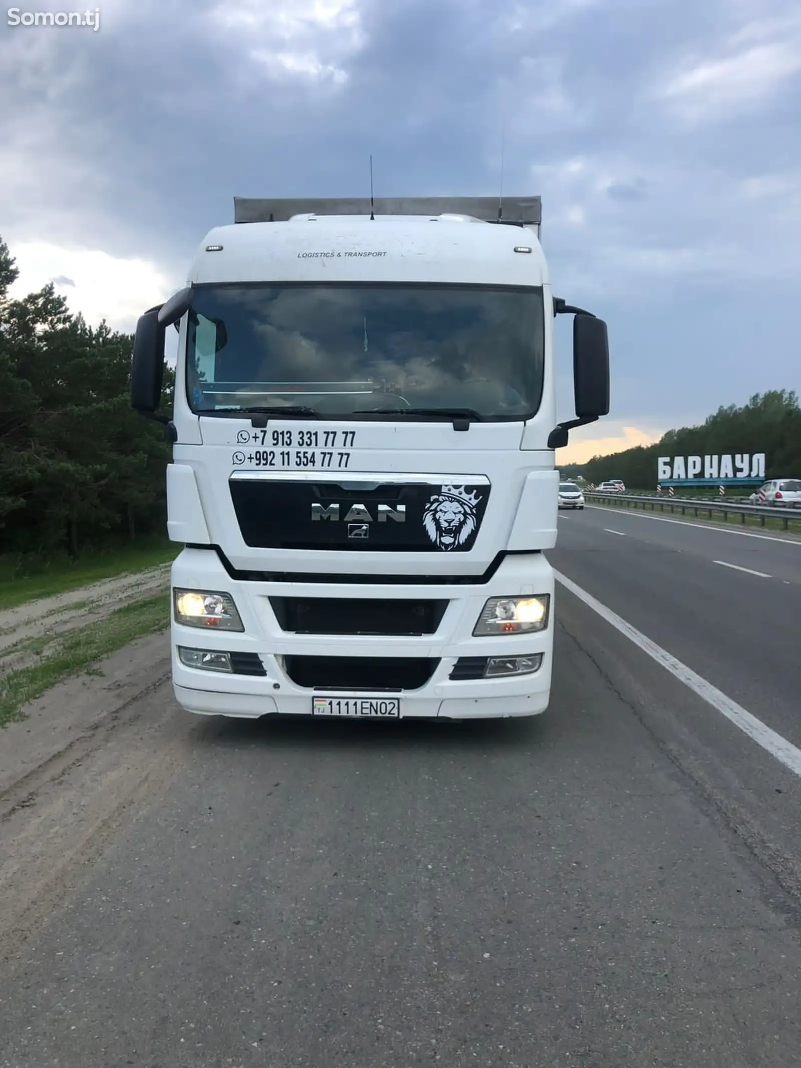 Контейнеровоз Man TGX, 2013-1