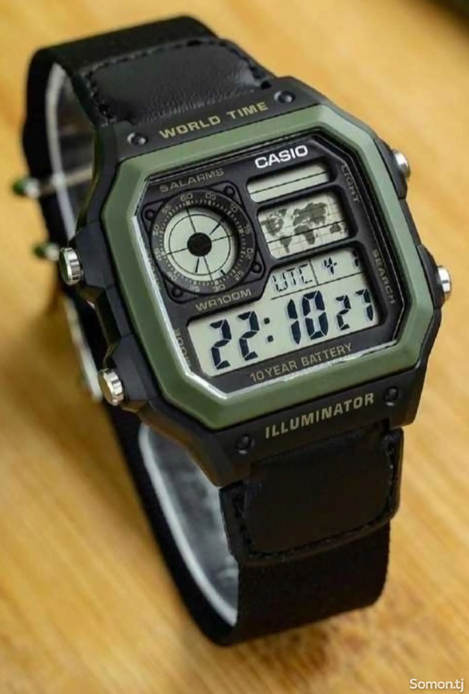 Часы Casio AE-1200WHB-1B-1